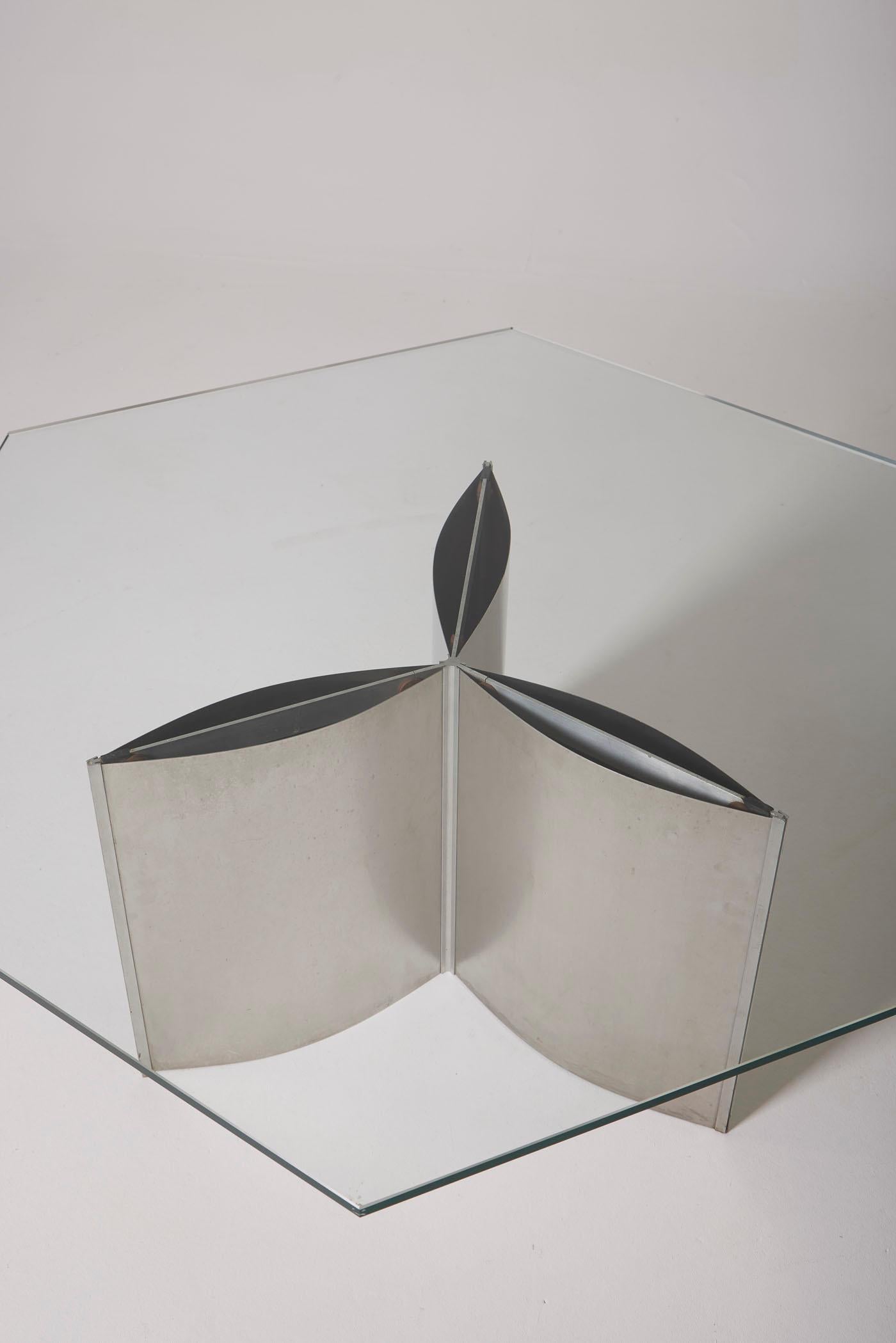20th Century Coffee table by Kim Moltzer and Jean Paul Barray For Sale