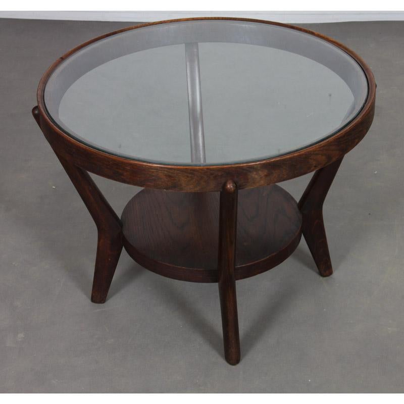 Table basse de Kropacek et Kozelka pour Interi Praha, 1944 Bon état - En vente à MONTESSON, FR