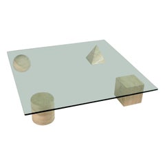 Coffee Table by Lella and Massimo Vignelli Vintage, Italy, 1980s