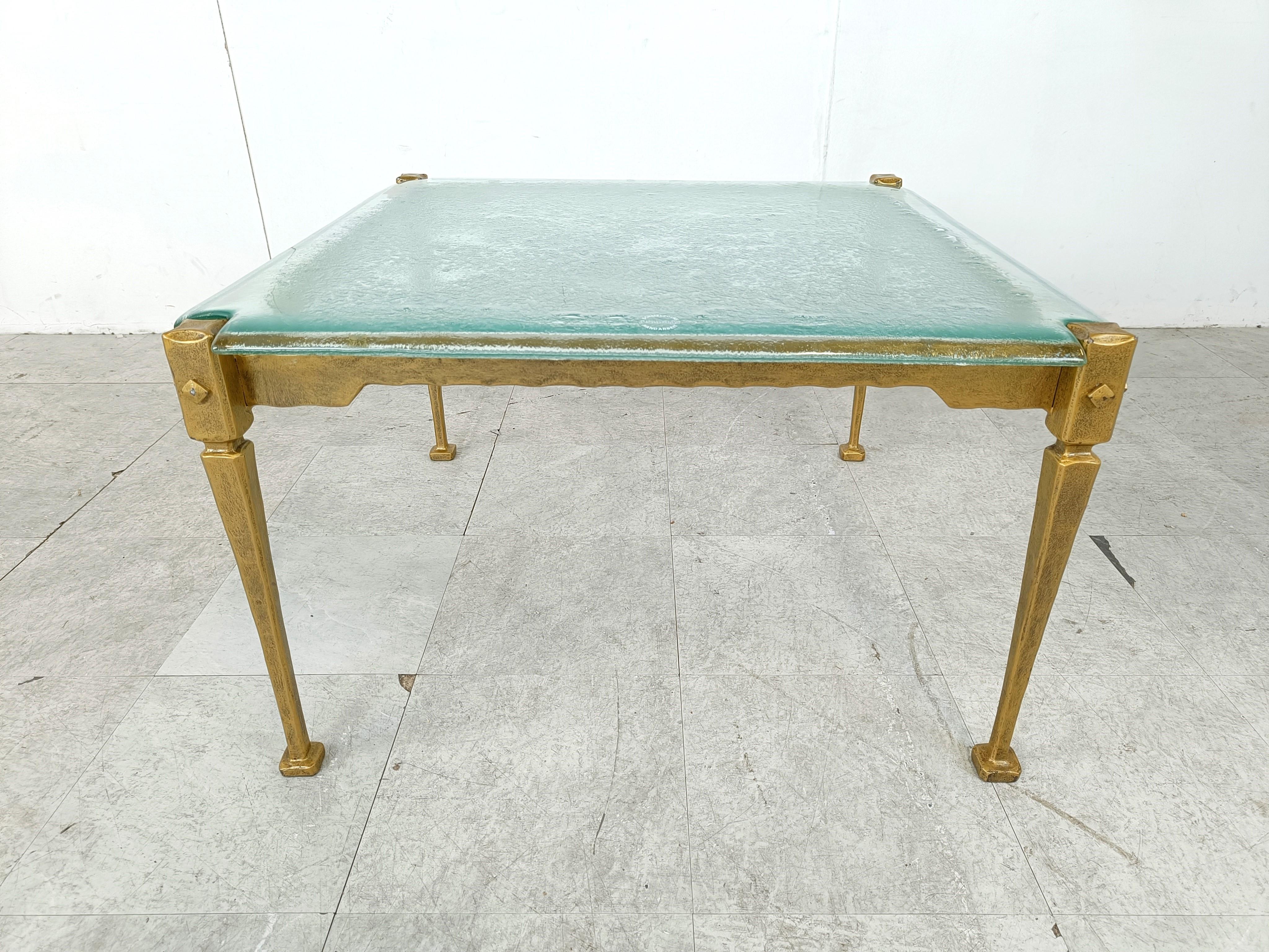 Brutalist Coffee table by Lothar Klute, 1970s For Sale