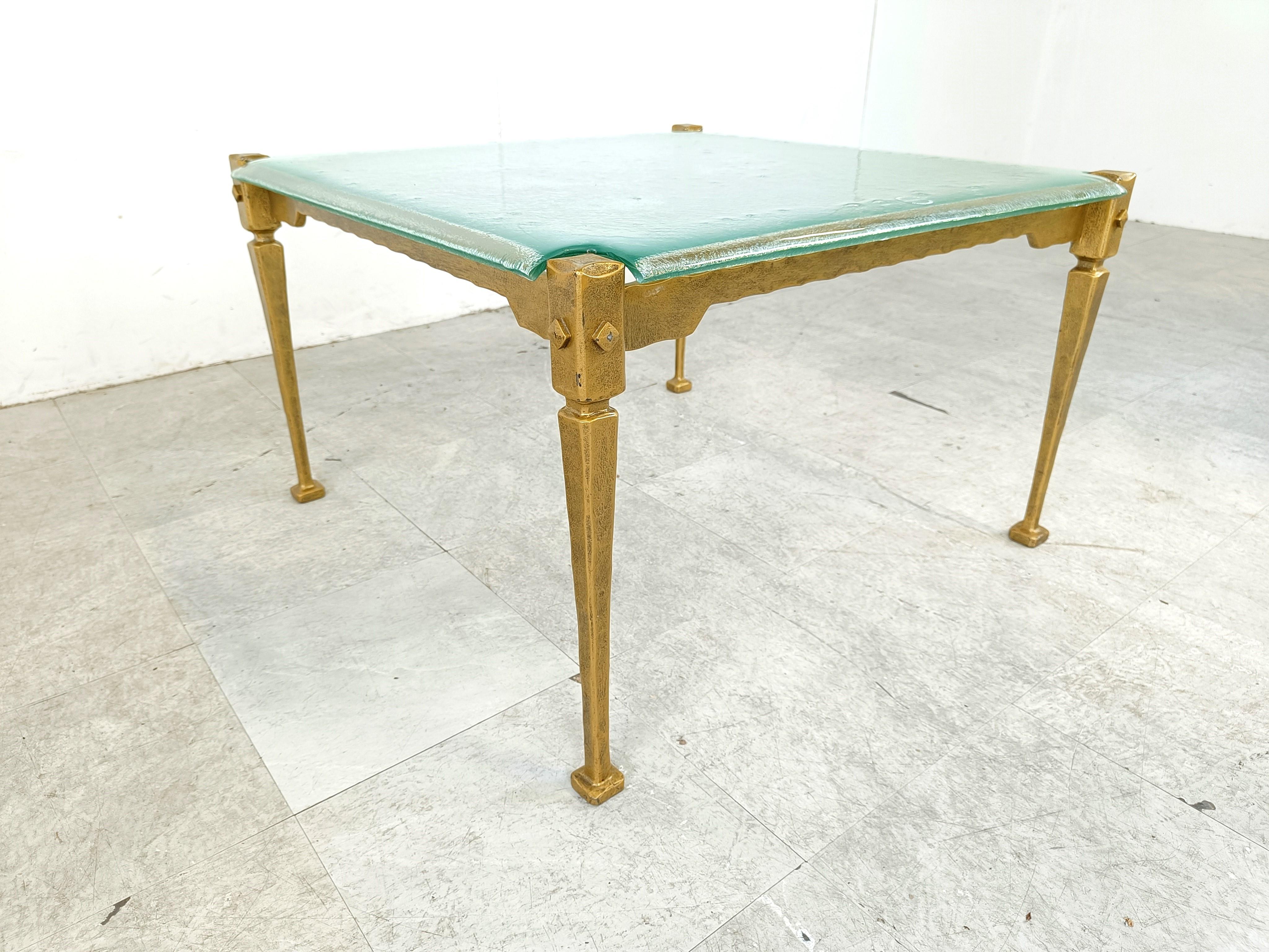 Metal Coffee table by Lothar Klute, 1970s For Sale