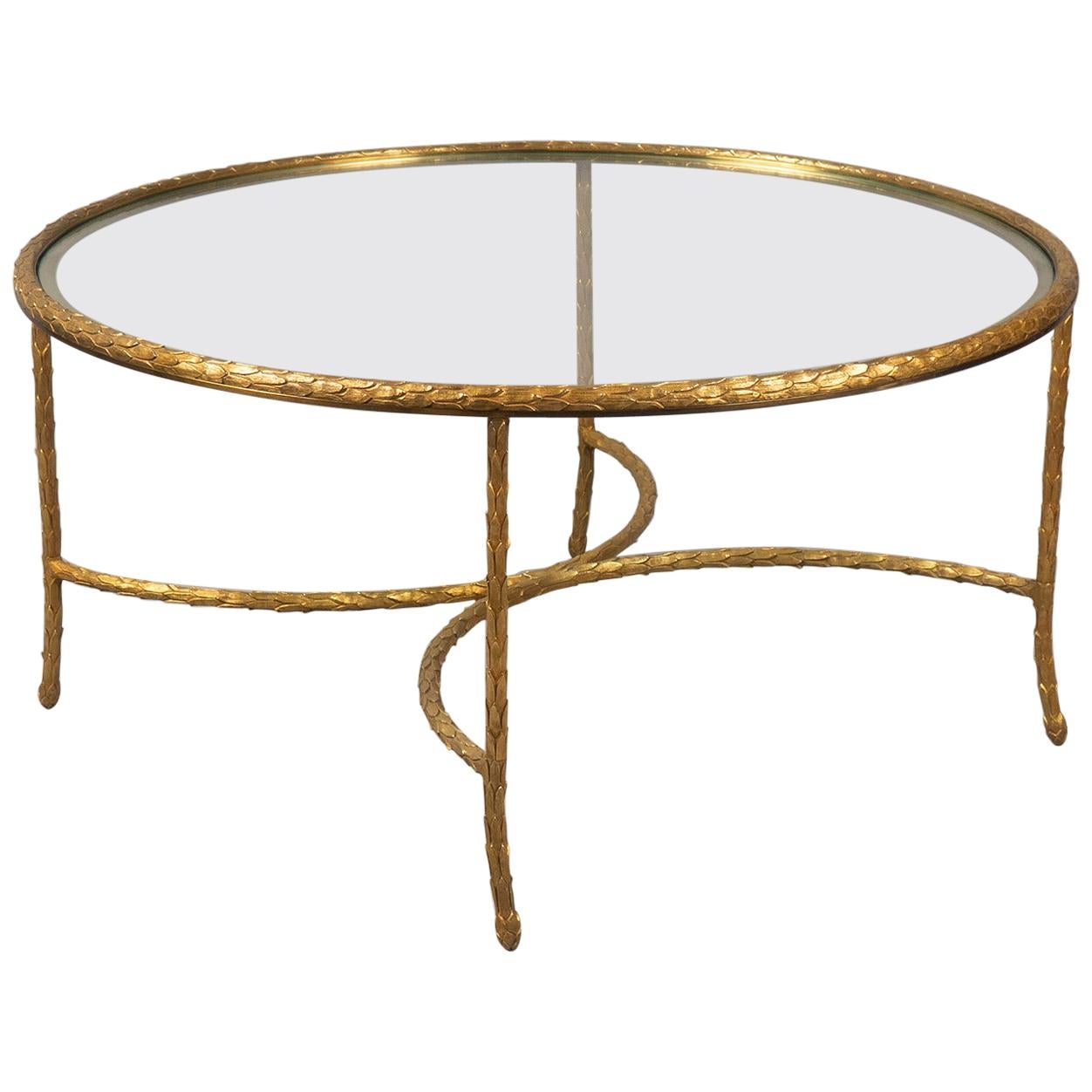 Coffee Table by Maison Bagues, France, 1950s