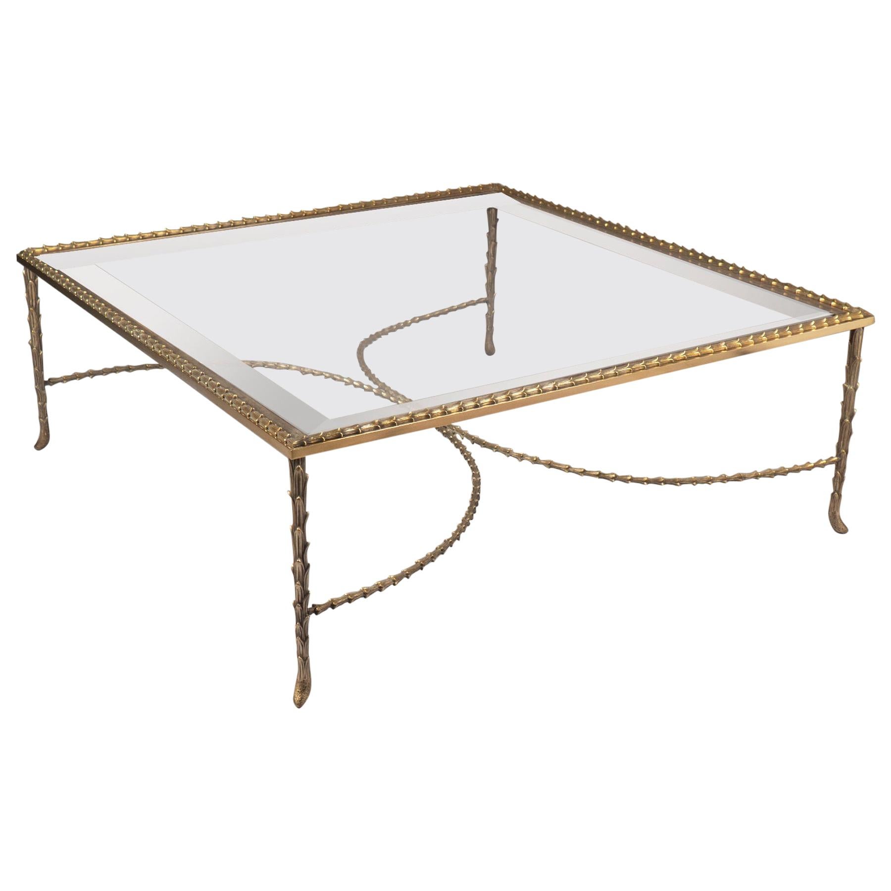 Coffee Table by Maison Baguès, France, 1950s