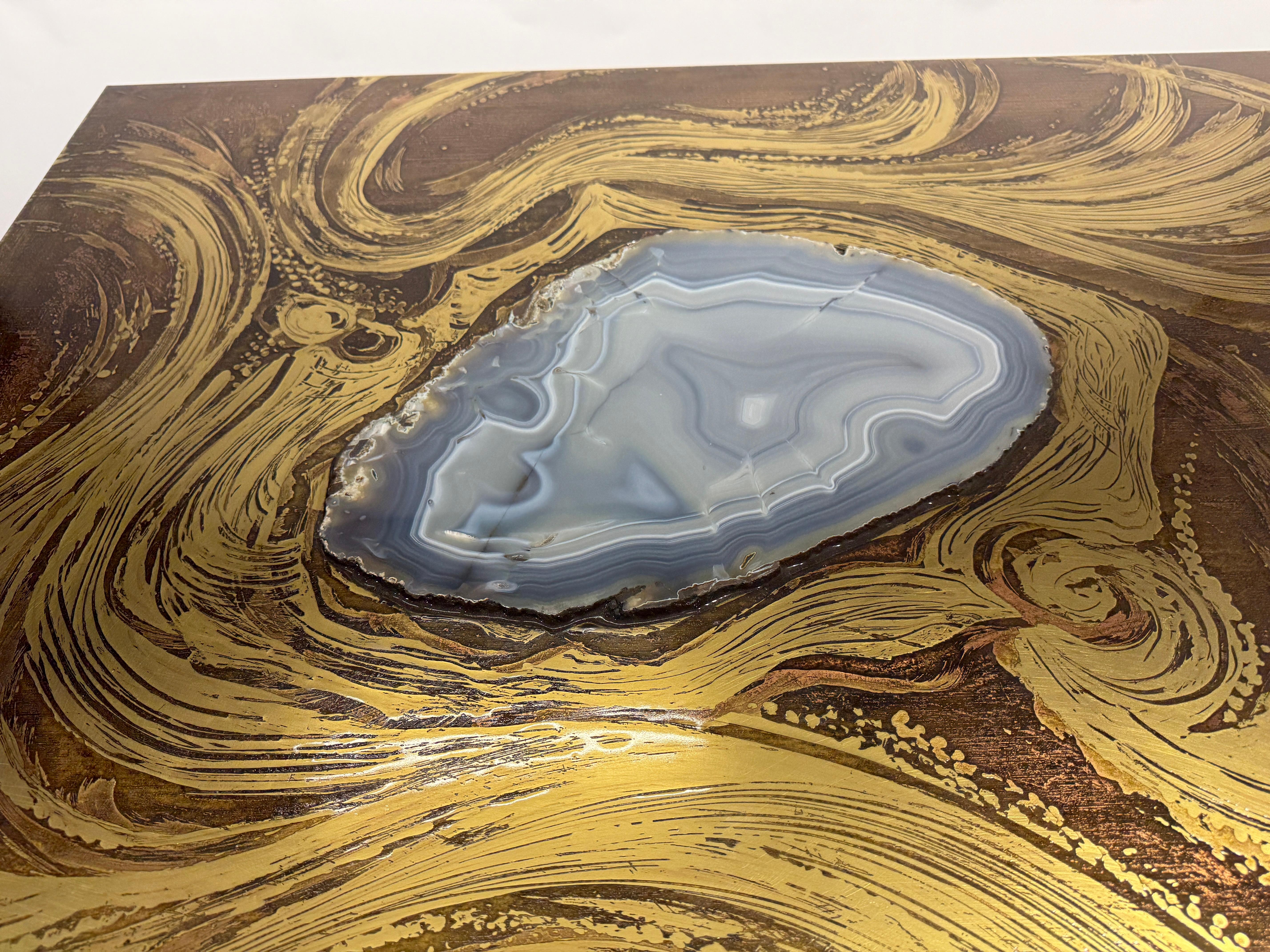 Coffee table By Marc D'haenens Circa 1980 finales del siglo XX en venta