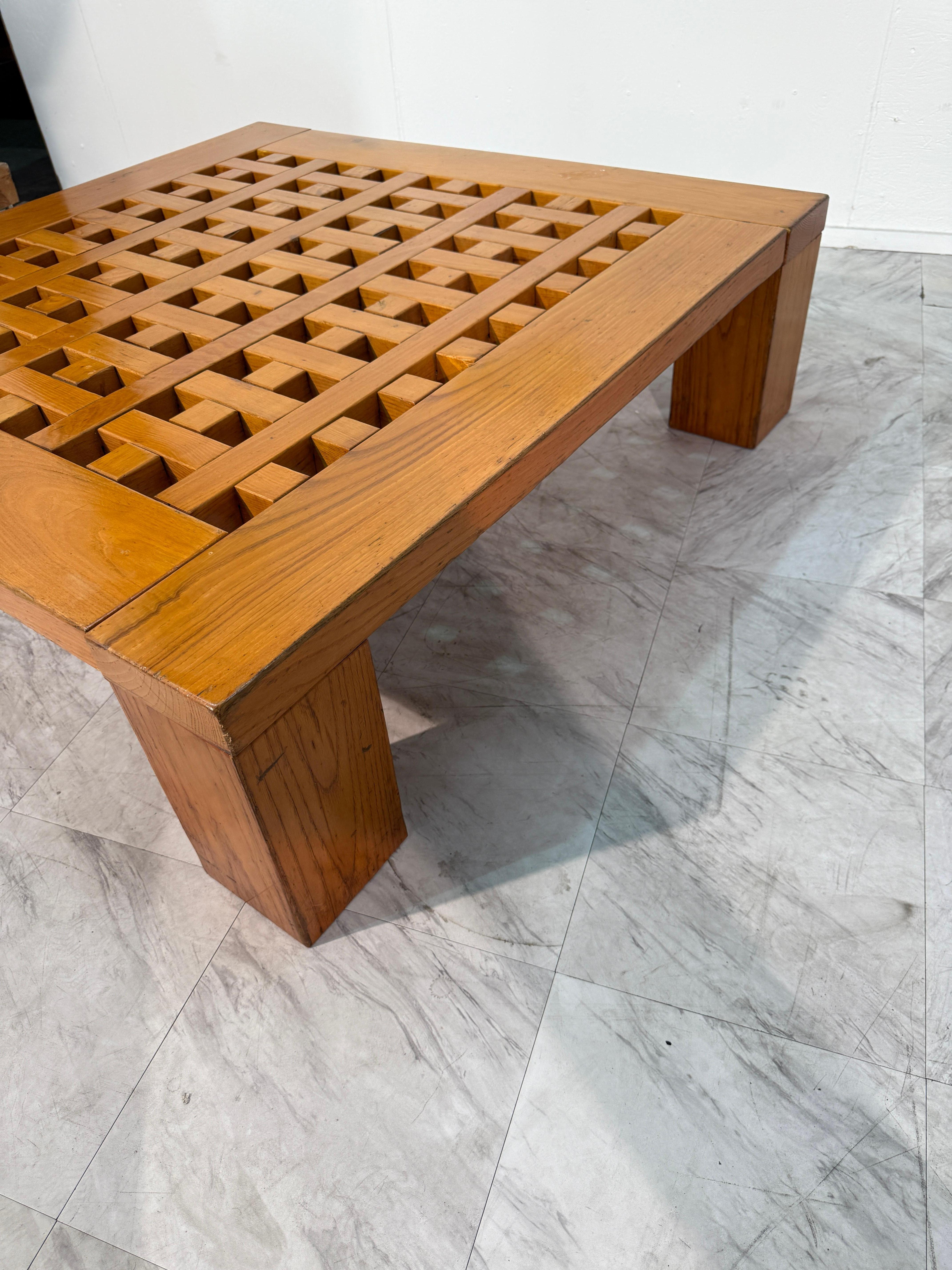 Fin du 20e siècle Table basse par Meccani Studio pour Carabotto en vente