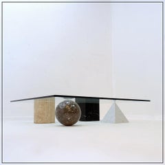 Tavolino “Metafora” di Lella e Massimo Vignelli per Casigliani, 1979