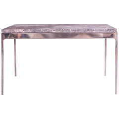 Coffee Table by Nicos Zographos with Spectacular Stone Top