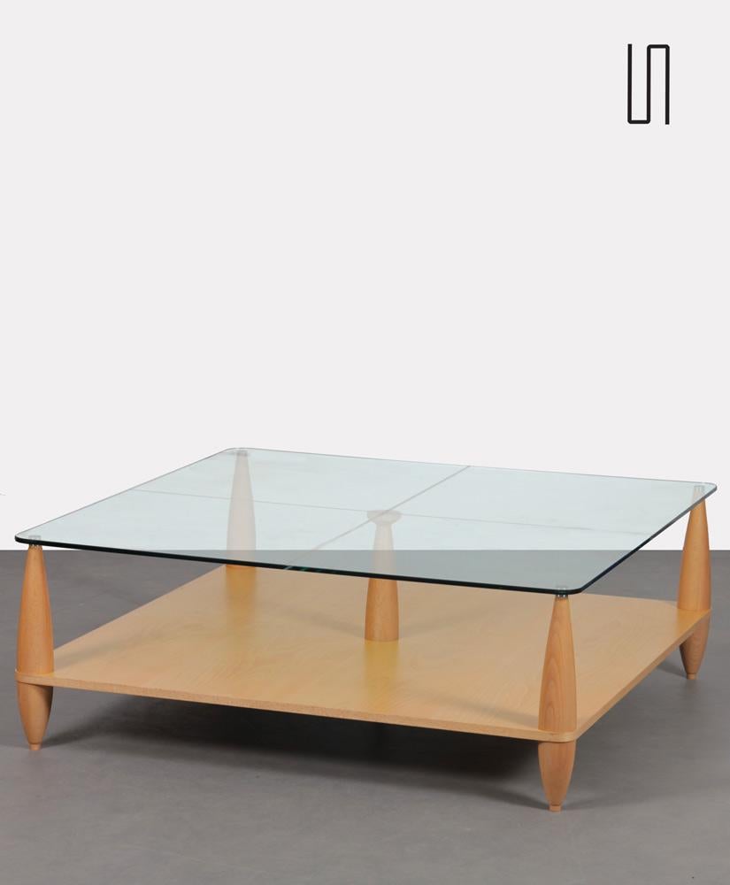 Verre Table basse d'Oscar Tusquets pour Driade Model No No, 1994 en vente