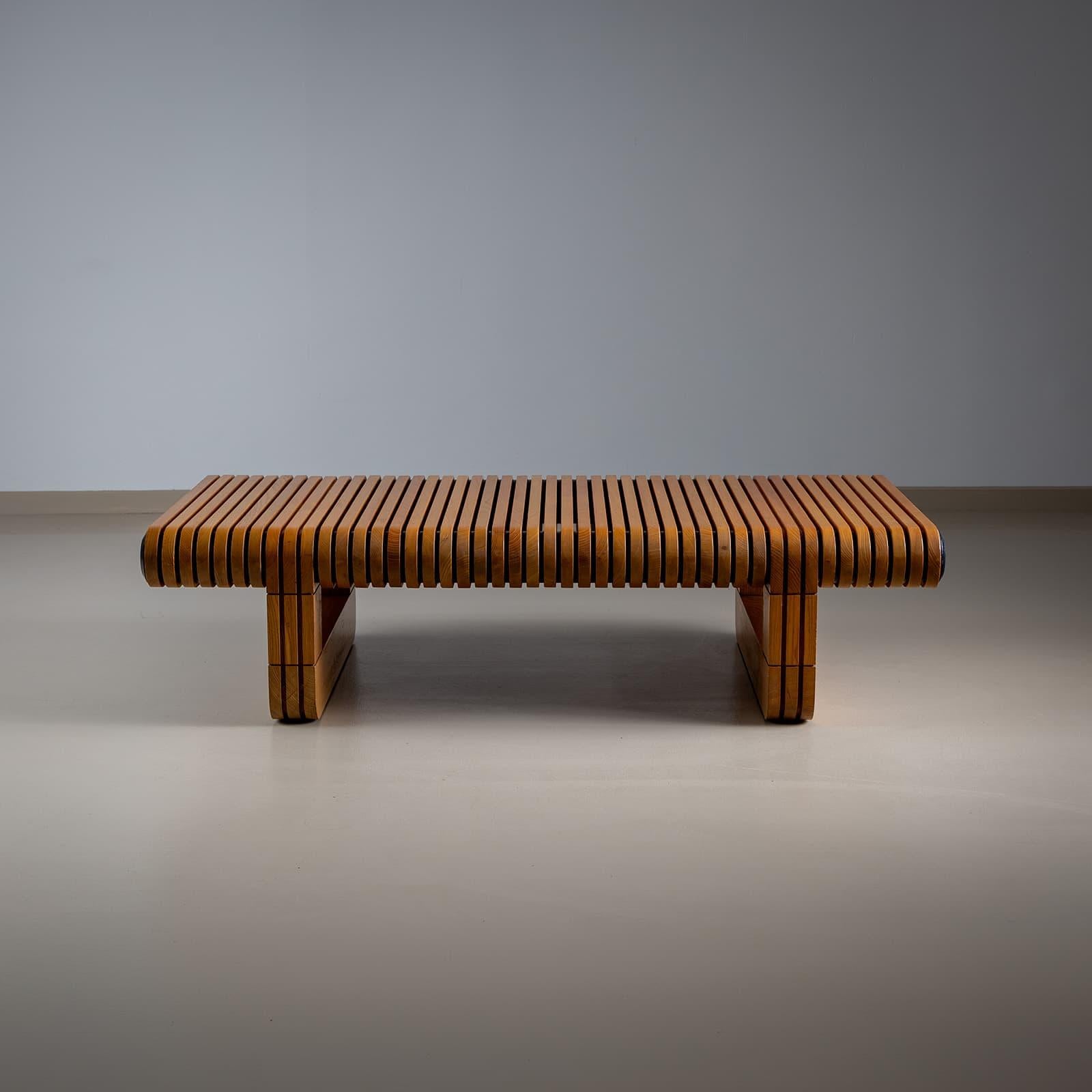 Coffee Table by Paolo Piva for Fama, Italy 1974 In Good Condition In New York, NY