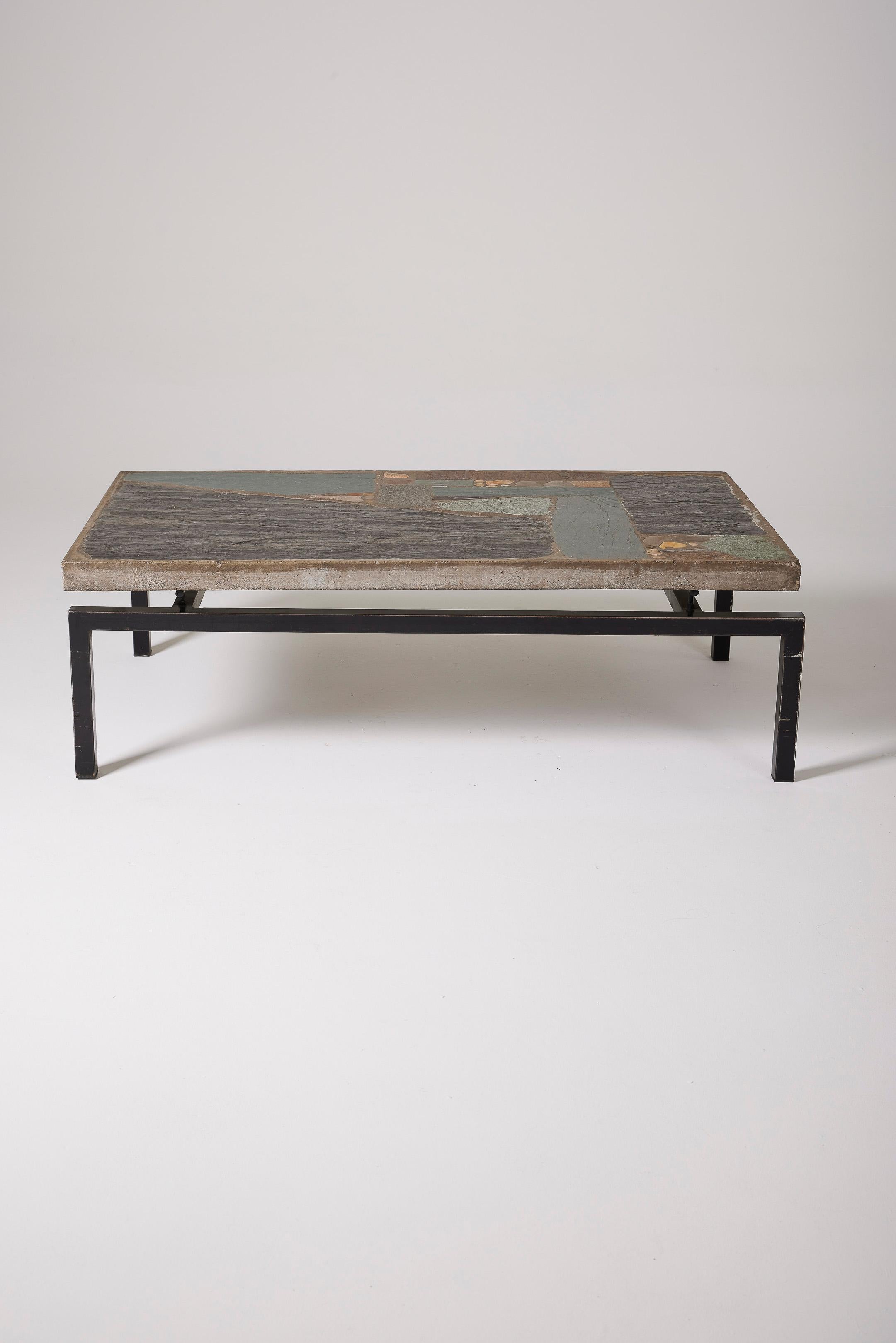 Coffee table by Paul Kingma In Good Condition In PARIS, FR