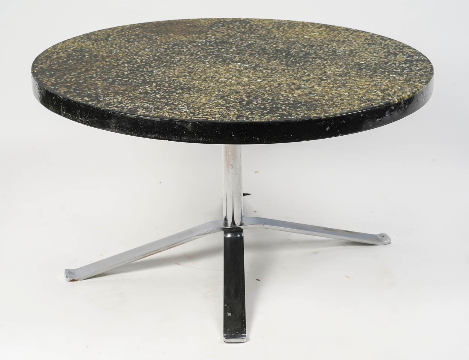 Coffee Table by Pierre Giraudon, Contemporary Work, XXth Century. In Good Condition For Sale In Saint-Ouen, FR