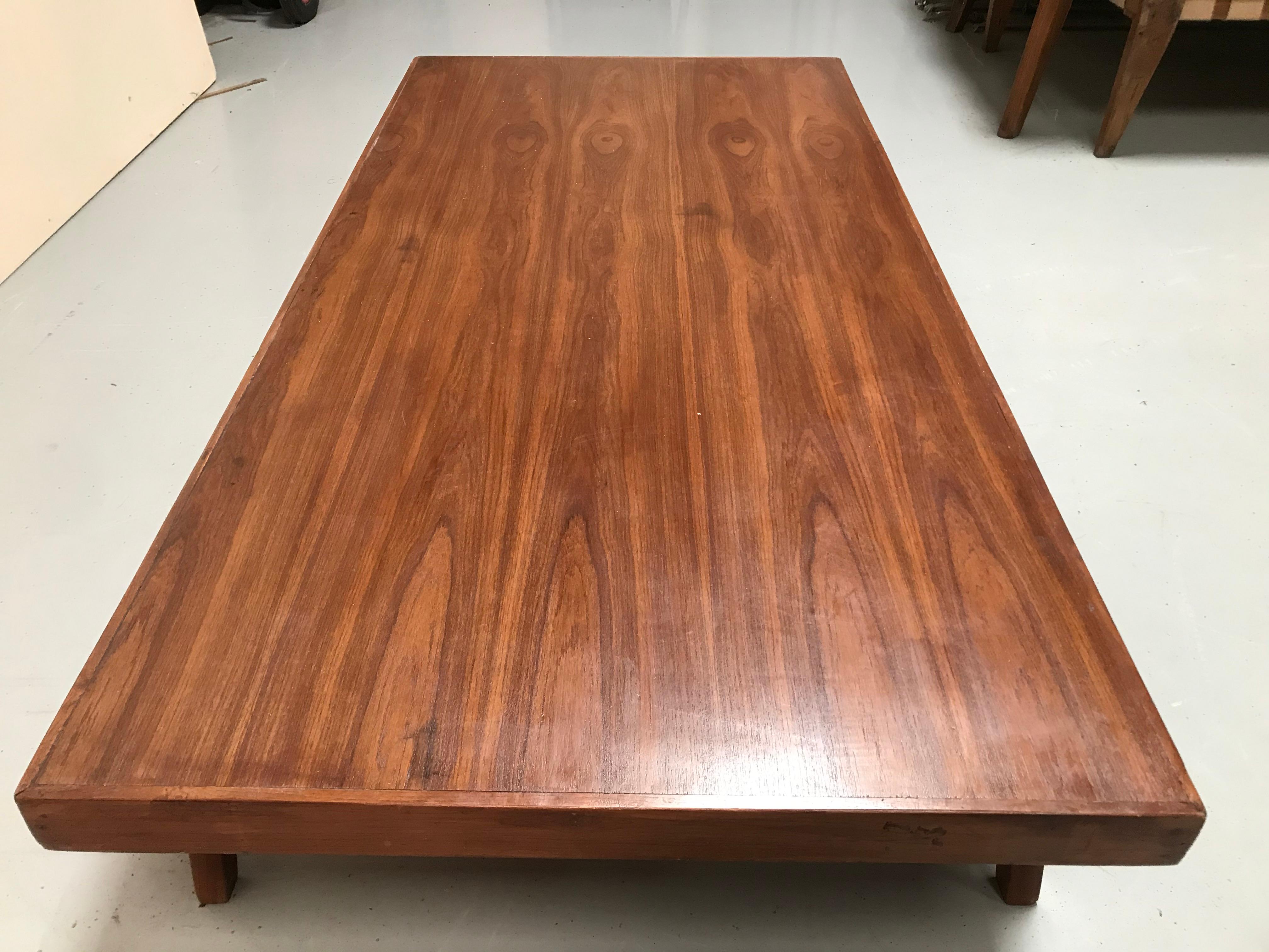 Indian Coffee Table by Pierre Jeanneret For Sale