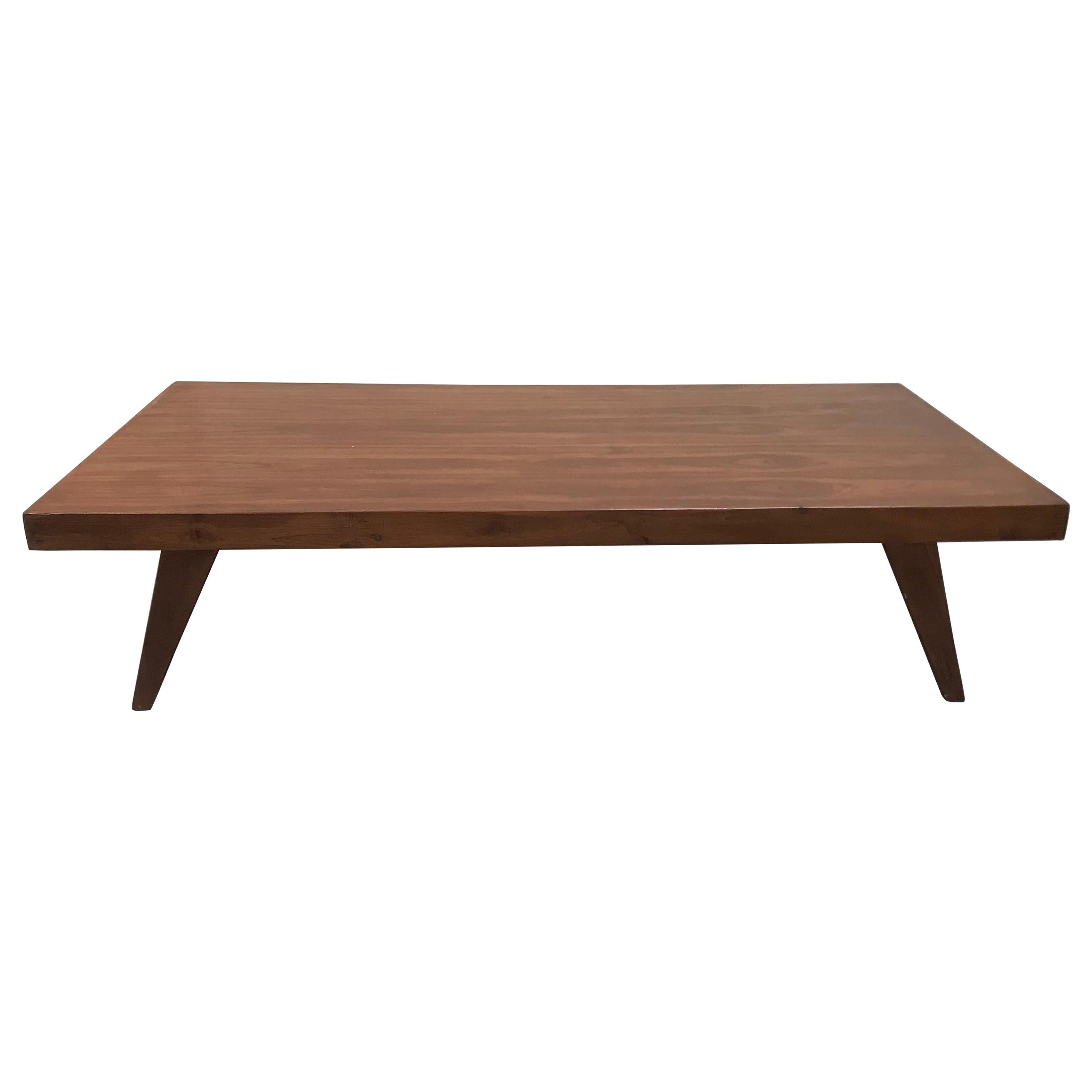 Coffee Table by Pierre Jeanneret For Sale