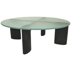 Coffee Table by Piotr Sierakowski, Signed Koch and Lowy, American, circa 1985