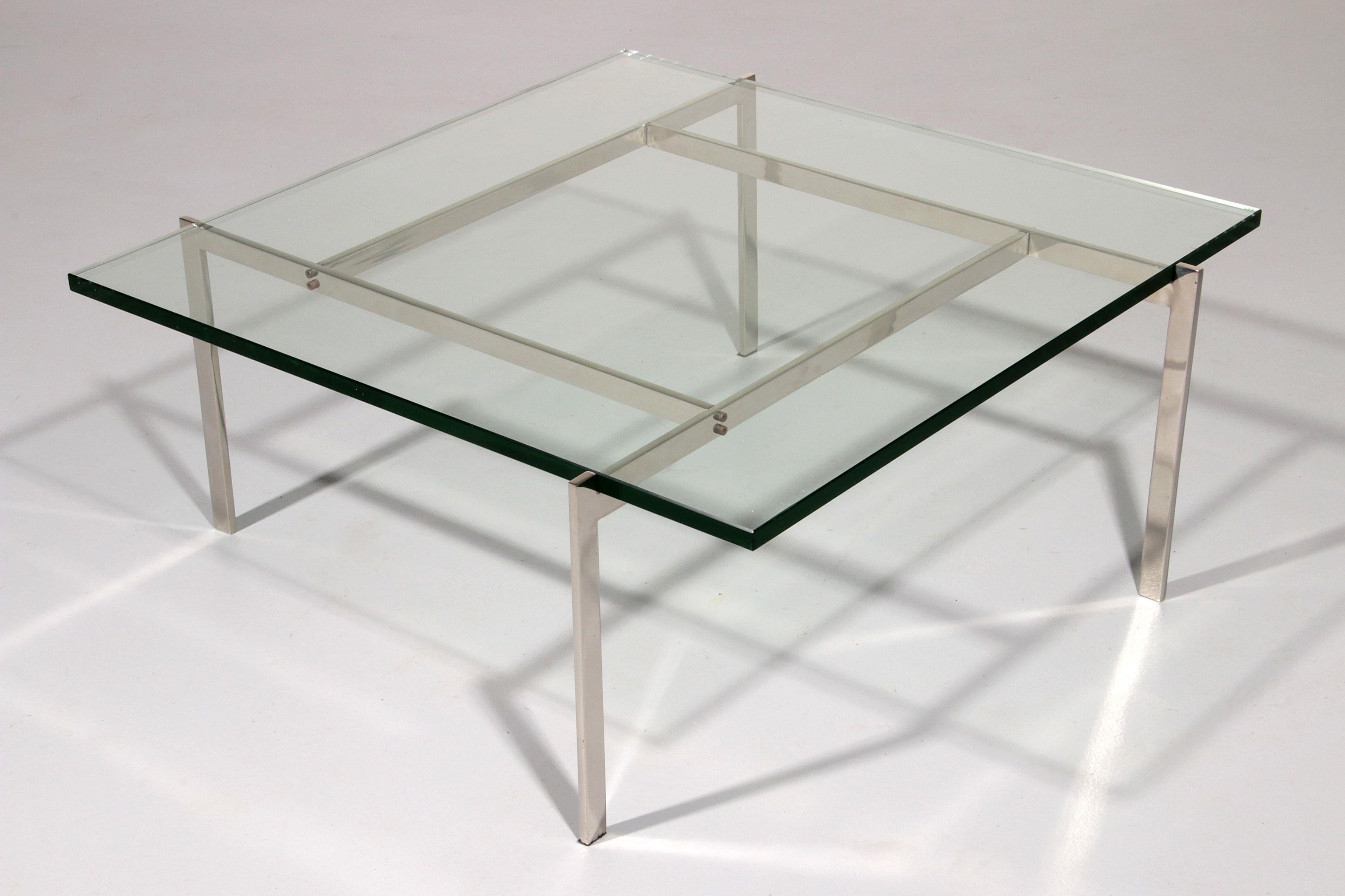 Coffee Table by Poul Kjærholm model PK61 made in Denmark 1960 For Sale 4