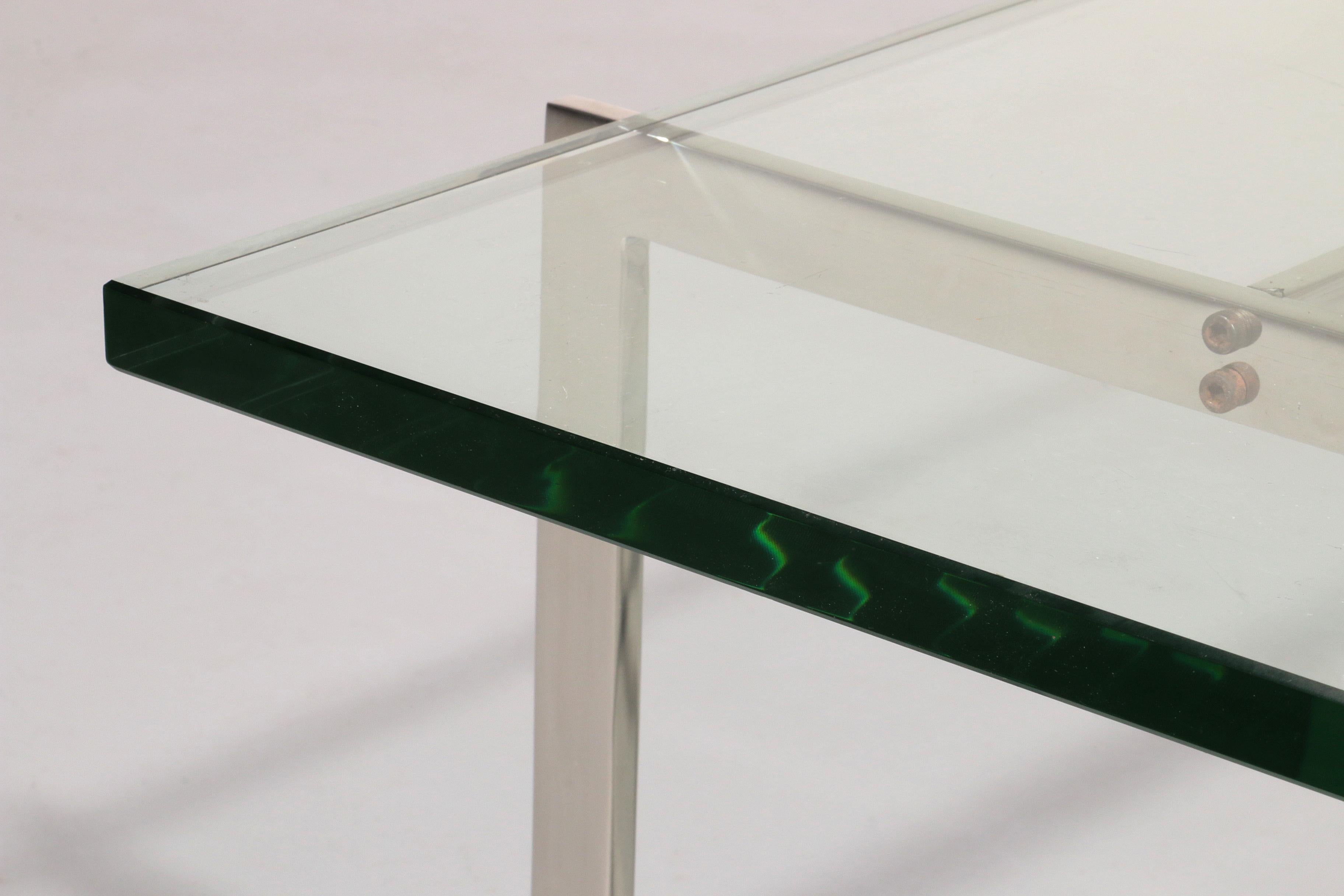Coffee Table by Poul Kjærholm model PK61 made in Denmark 1960 In Good Condition For Sale In Oirlo, LI