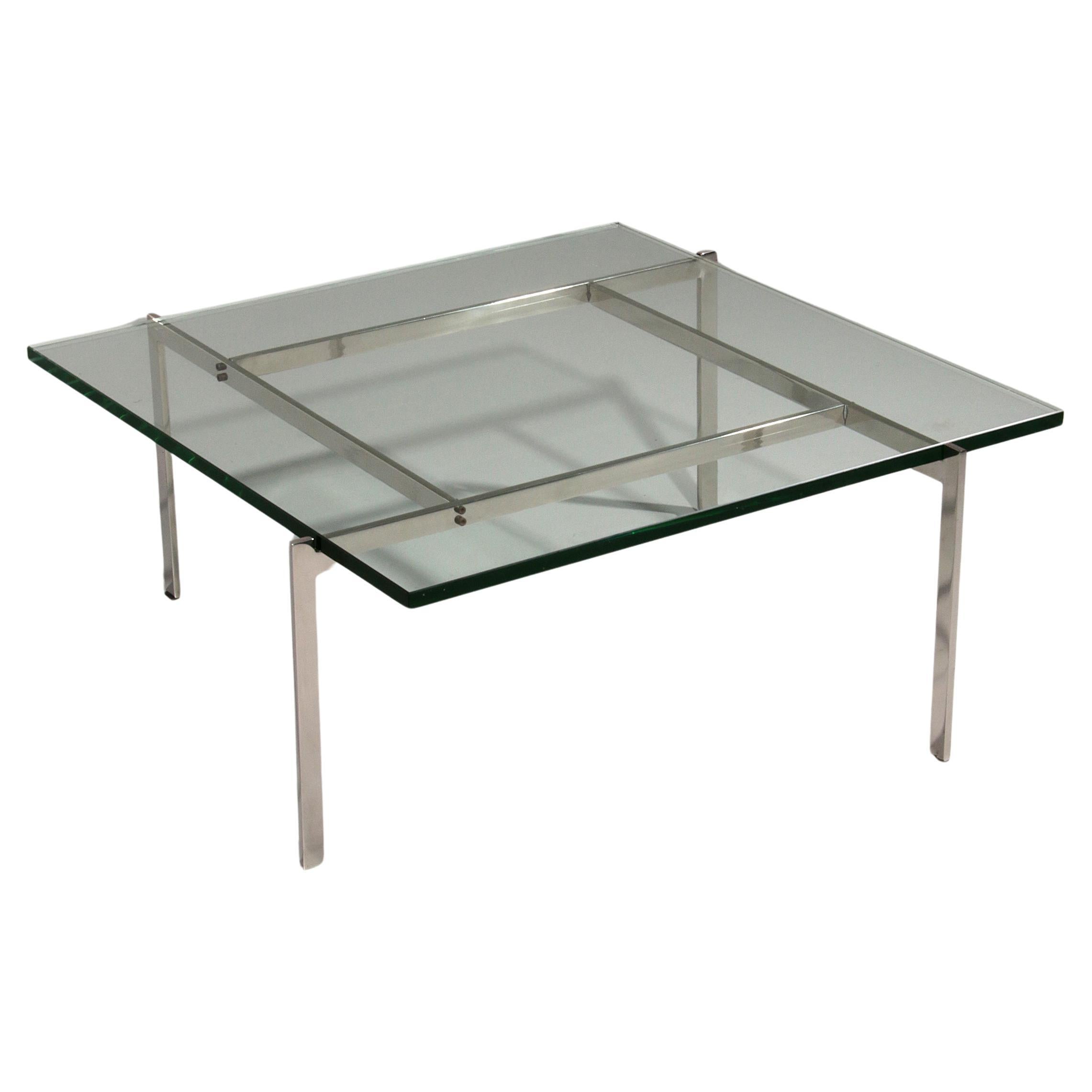 Coffee Table by Poul Kjærholm model PK61 made in Denmark 1960 For Sale