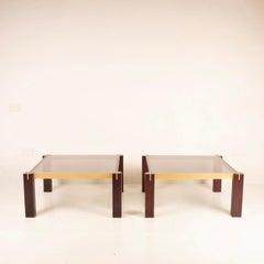 Table basse en bois du milieu du siècle de Renato Polidori pour Skipper 1960
