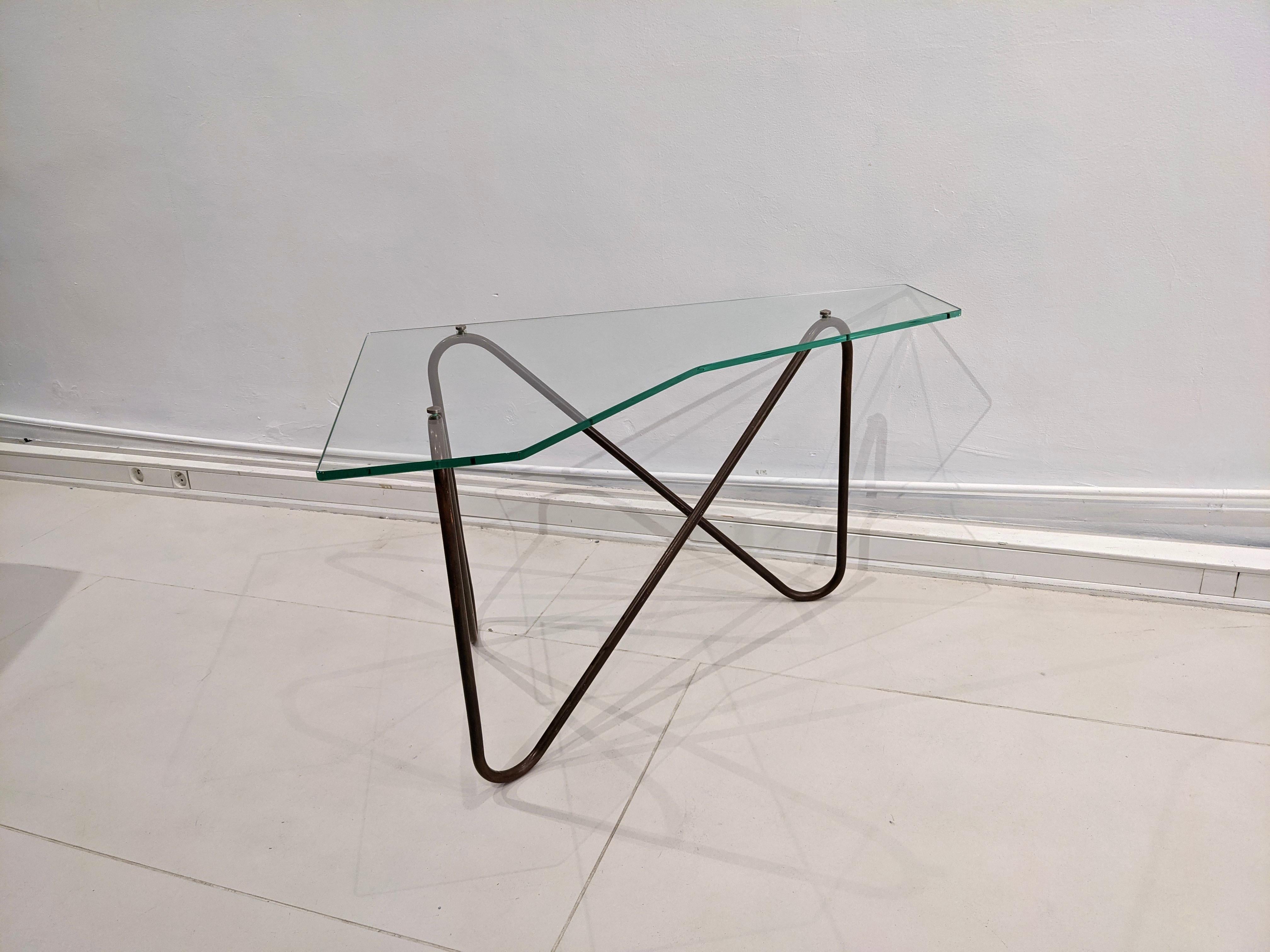 Mid-Century Modern Coffee Table by Robert Mathieu For Sale