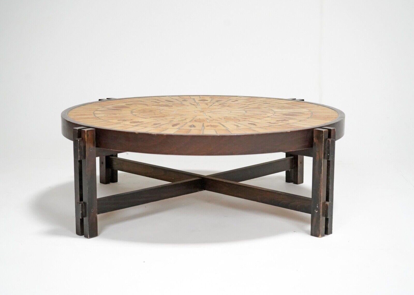 Ceramic Coffee Table by Roger Capron, circa 1960s