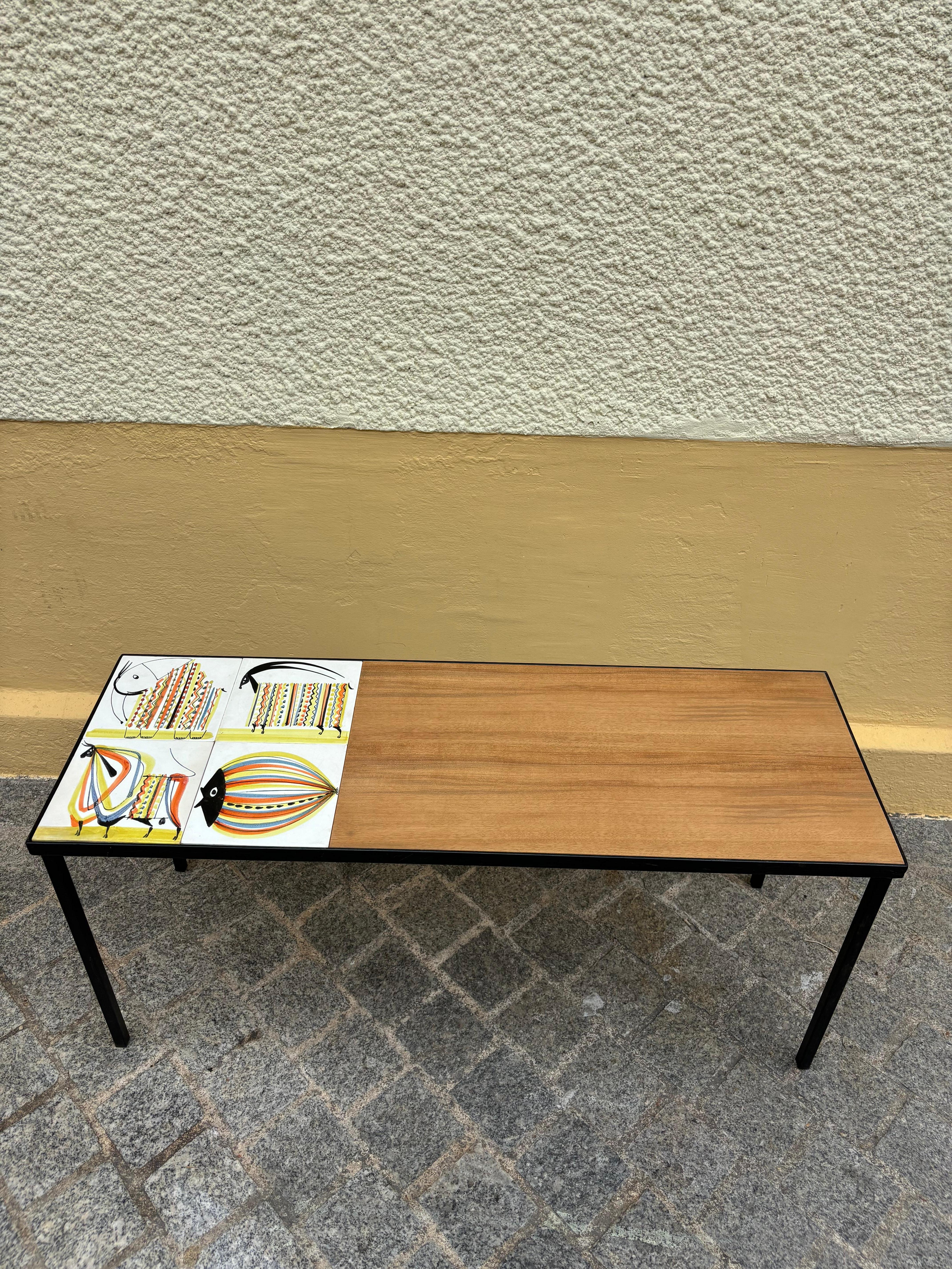 Mesa de centro de Roger Capron en venta 1