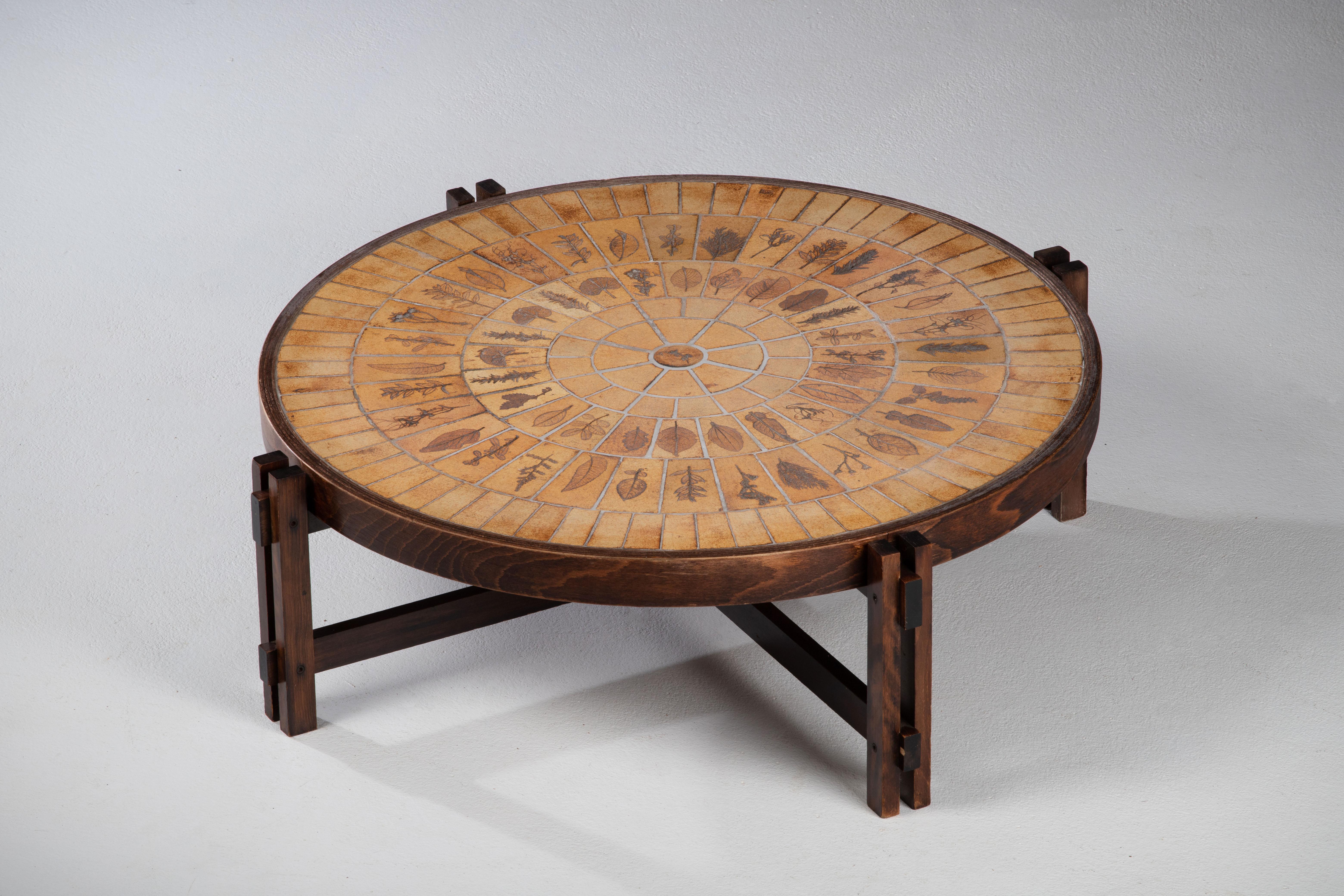 20th Century Coffee Table by Roger Capron, France, 1930s For Sale
