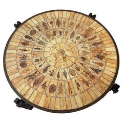 Table basse Roger Capron, France