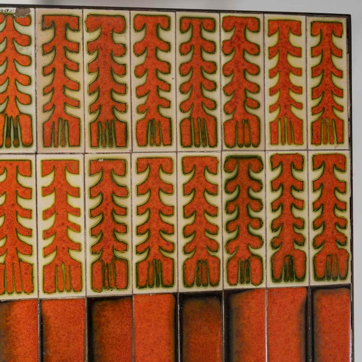 Couchtisch von Roger Capron aus den 1970er Jahren, Keramik und Metall. im Angebot 5