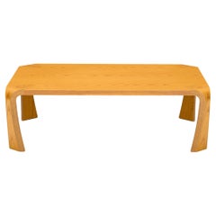 Table basse de Saburo Inui pour Tendo Mokko, Japon, années 1960