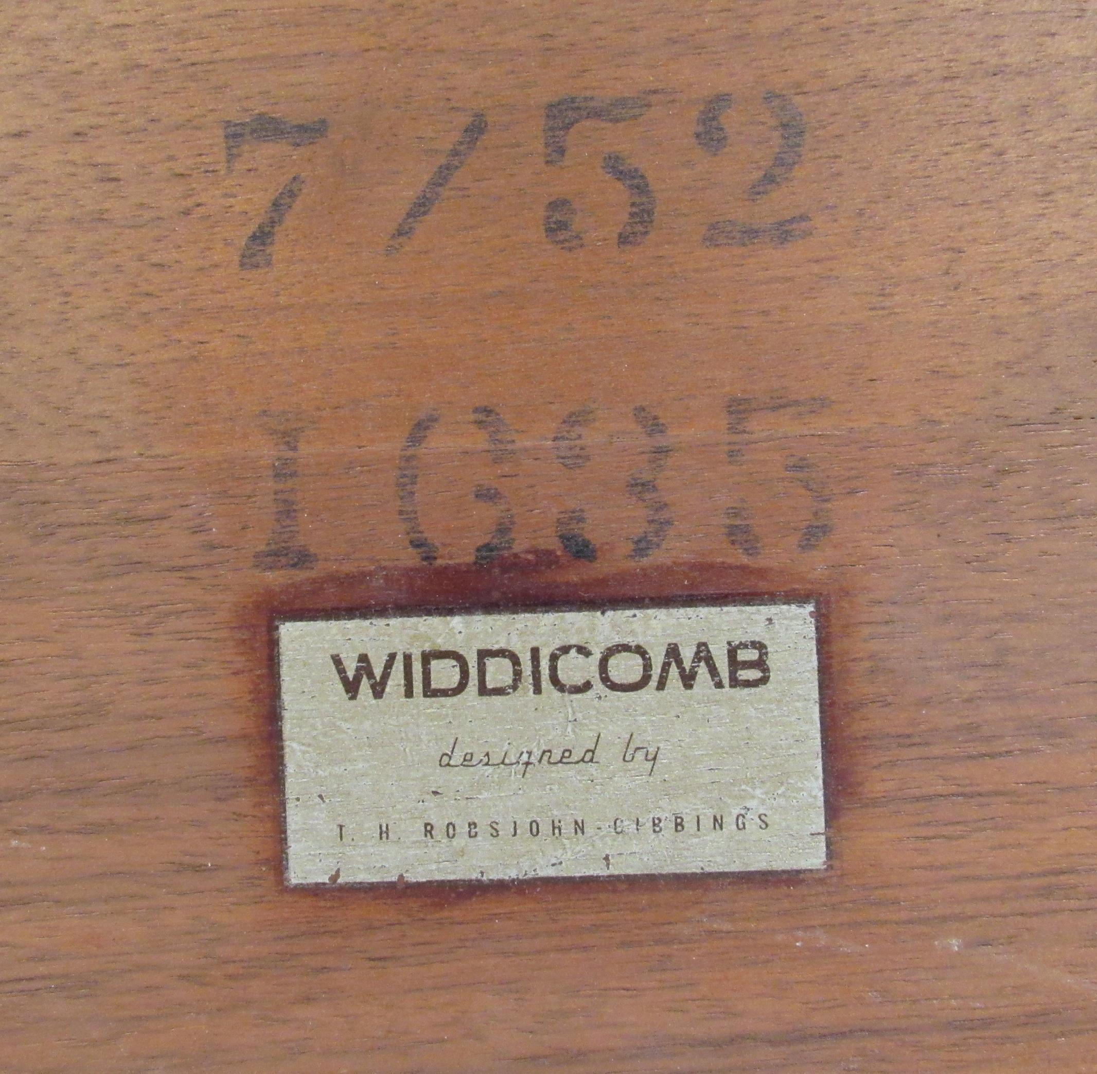 Milieu du XXe siècle Table basse de T.H. Robsjohn-Gibbings pour Widdicomb en vente