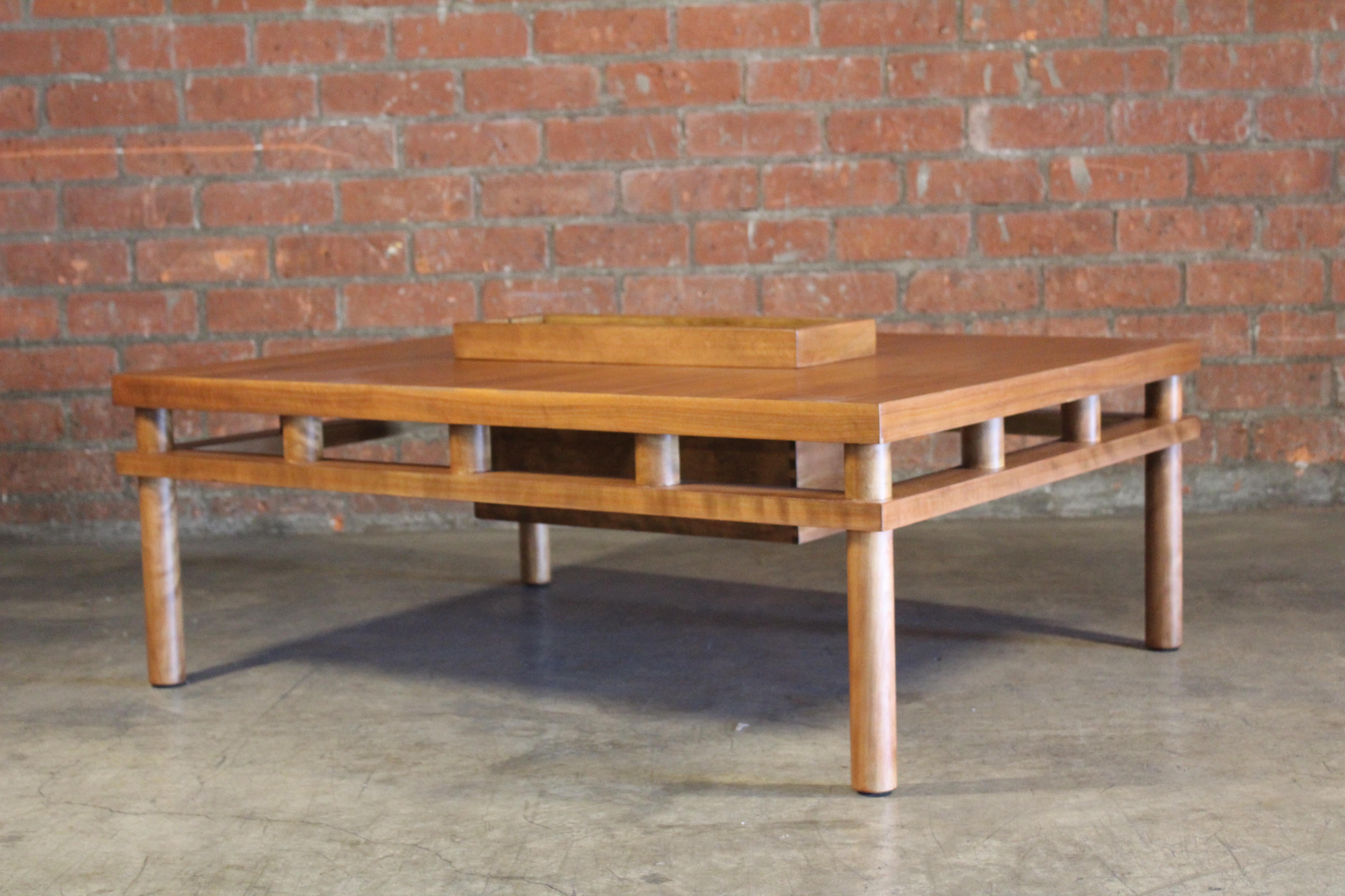 Mid-Century Modern Coffee Table by T.H Robsjohn-Gibbings for Widdicomb, U.S.A, 1950s For Sale