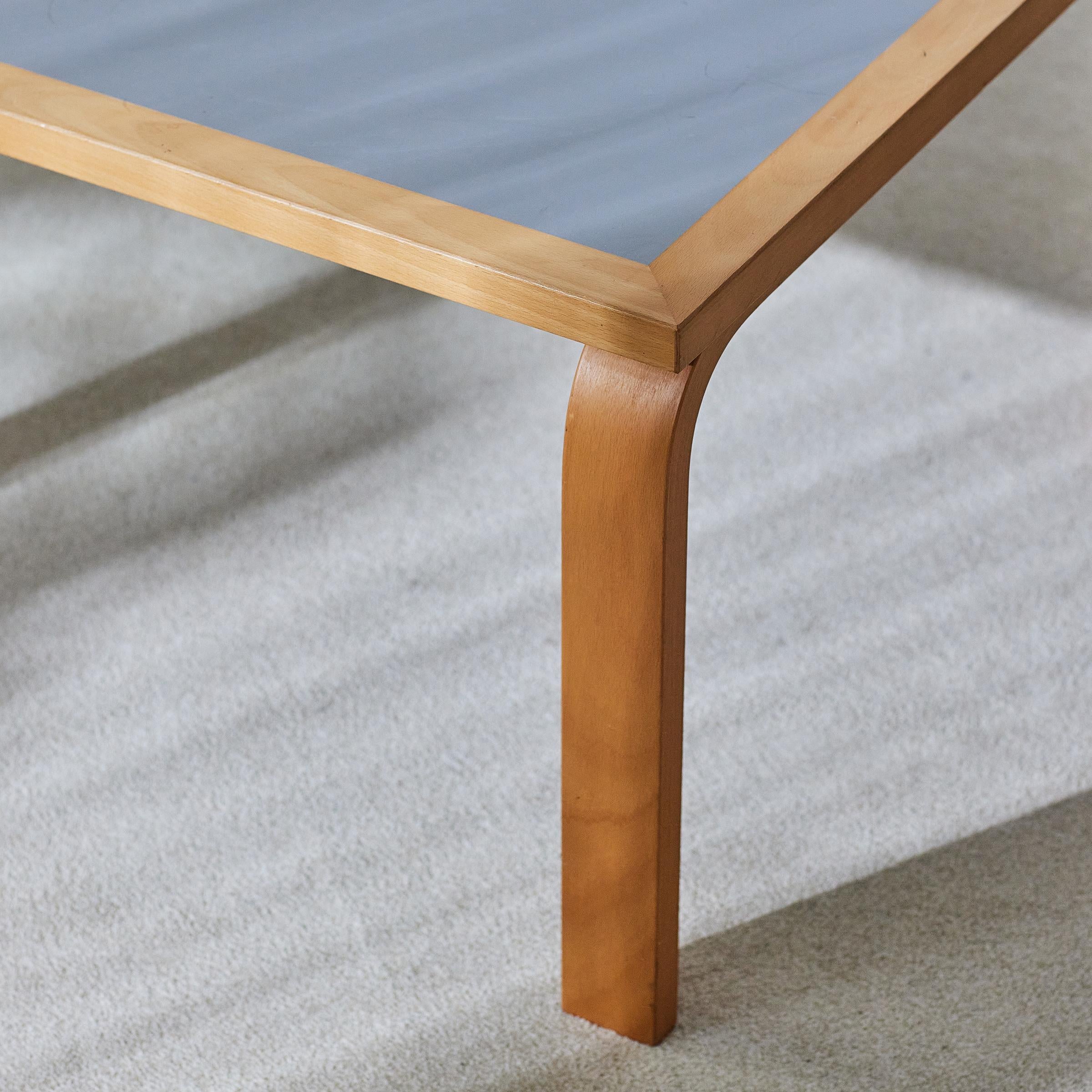 Laminated Coffee Table by Thygesen and Sorensen for Magnus Olesen Denmark 1980s