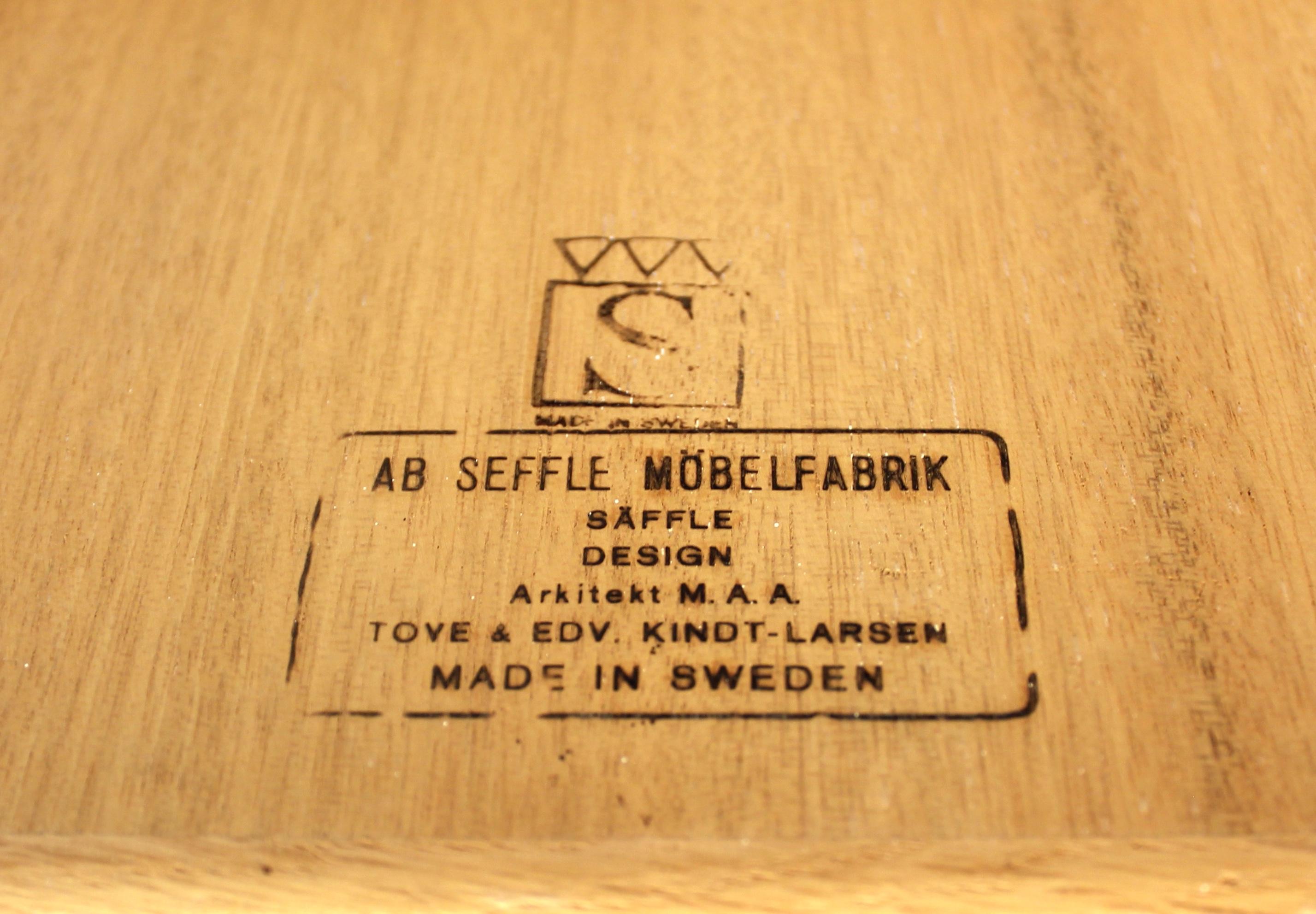 Swedish Coffee Table by Tove & Edvard Kindt-Larsen for Ab Seffle Möbelfabrik, 1960s