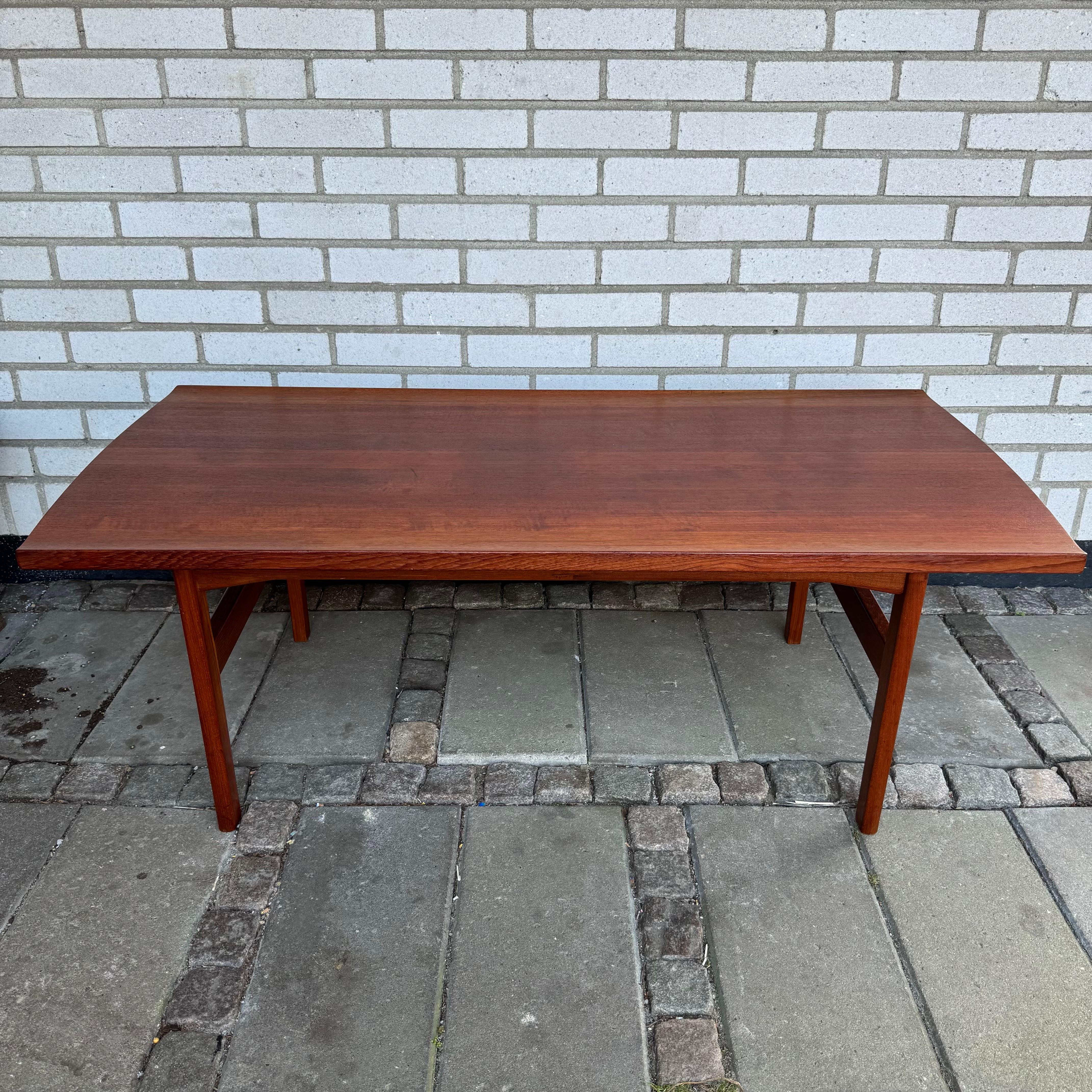 Scandinavian Modern Coffee table by Tove & Edvard Kindt Larsen for Seffle Möbelfabrik For Sale
