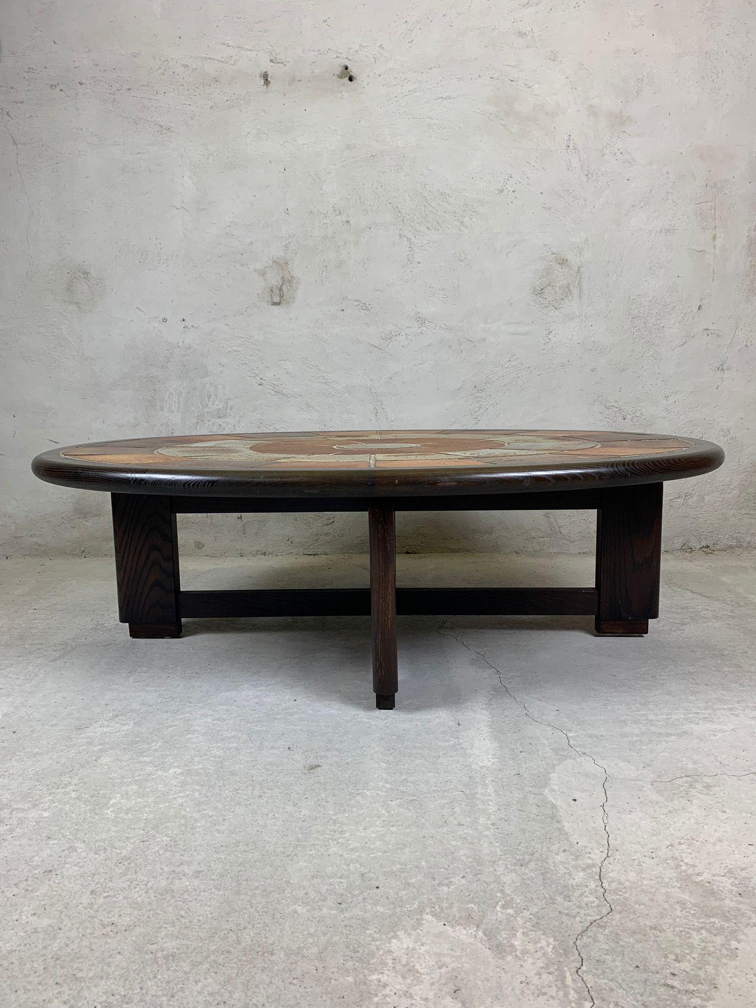 Danish Coffee Table by Tue Poulsen For Sale