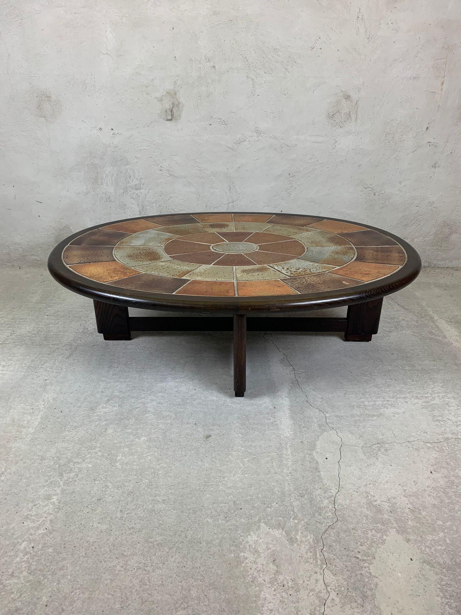 Coffee Table by Tue Poulsen In Good Condition For Sale In Temse, BE
