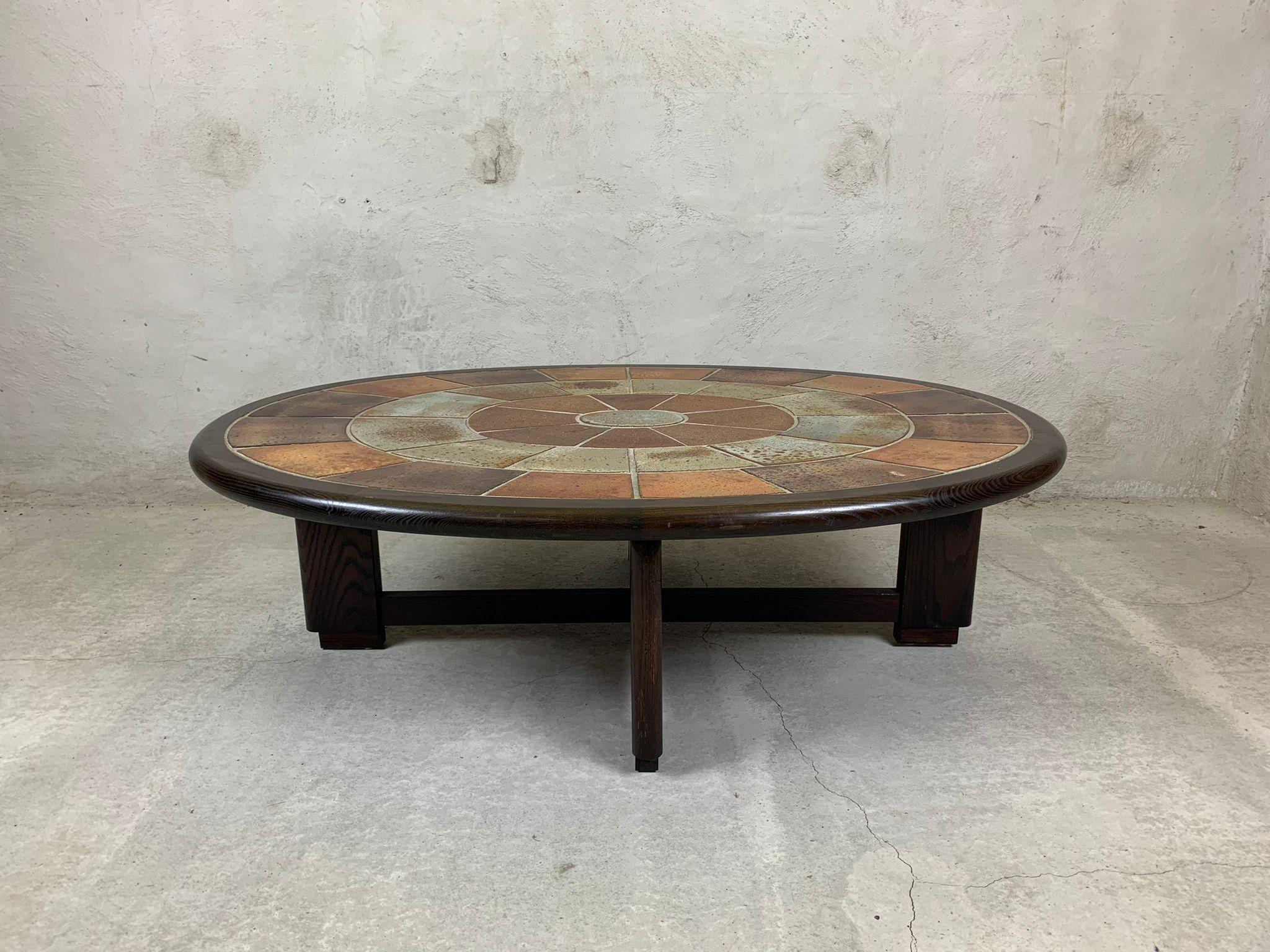 Mid-20th Century Coffee Table by Tue Poulsen For Sale