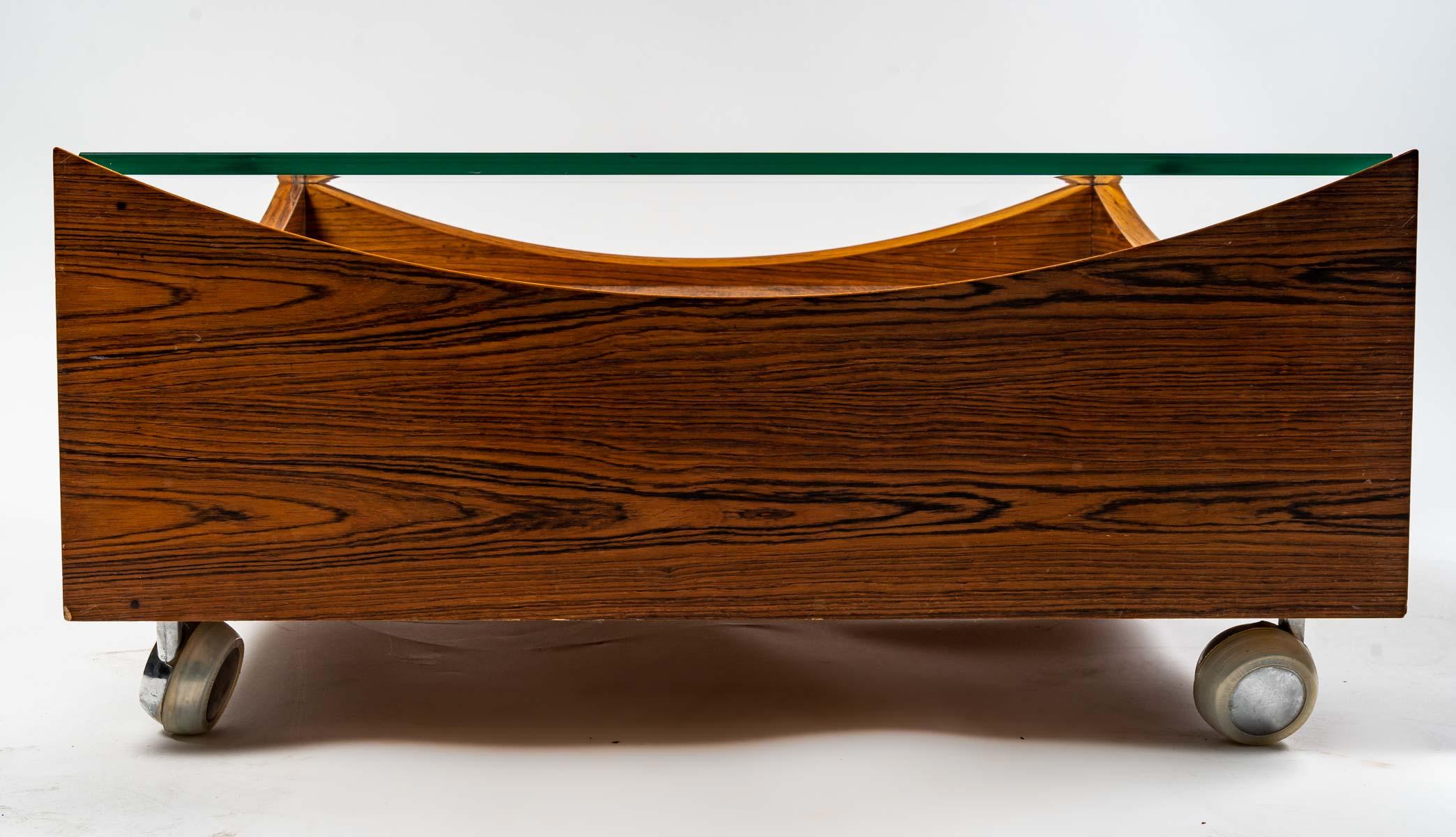 Norwegian Coffee Table by Walter Klein, 20th Century