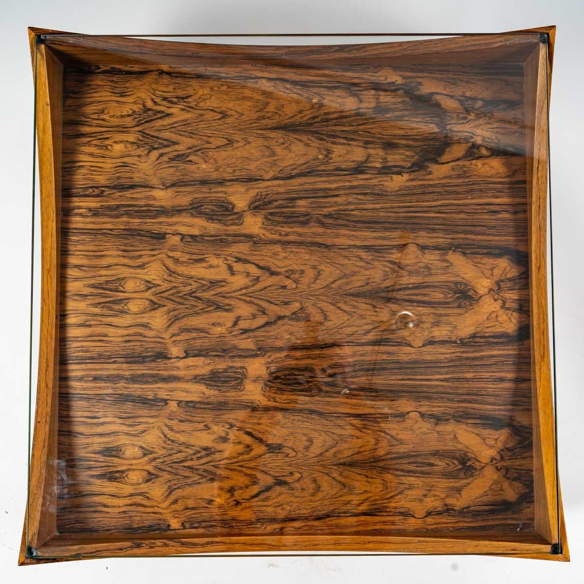 Wood Coffee Table by Walter Klein, 20th Century