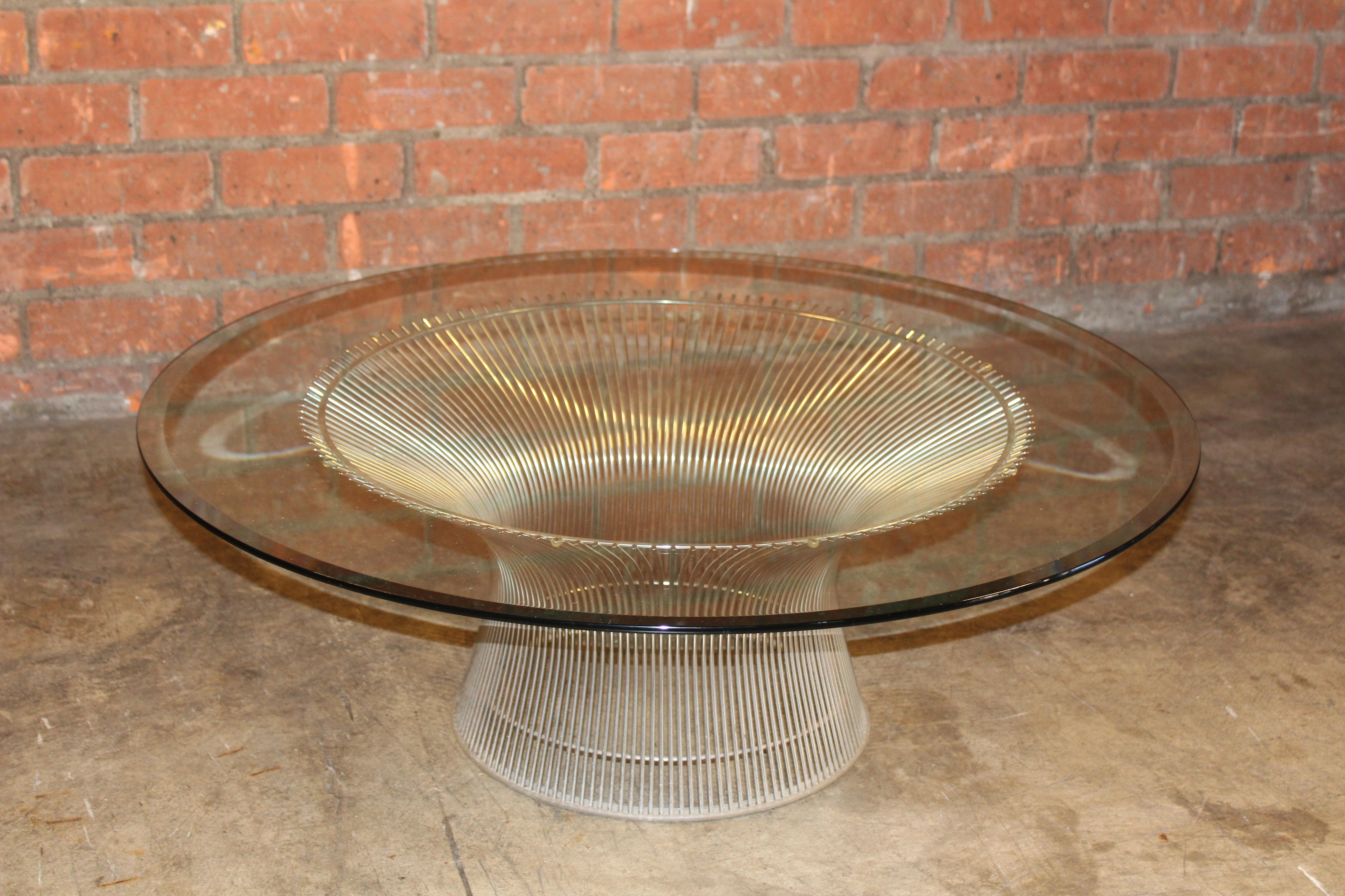 Coffee Table by Warren Platner for Knoll, 1970s 12