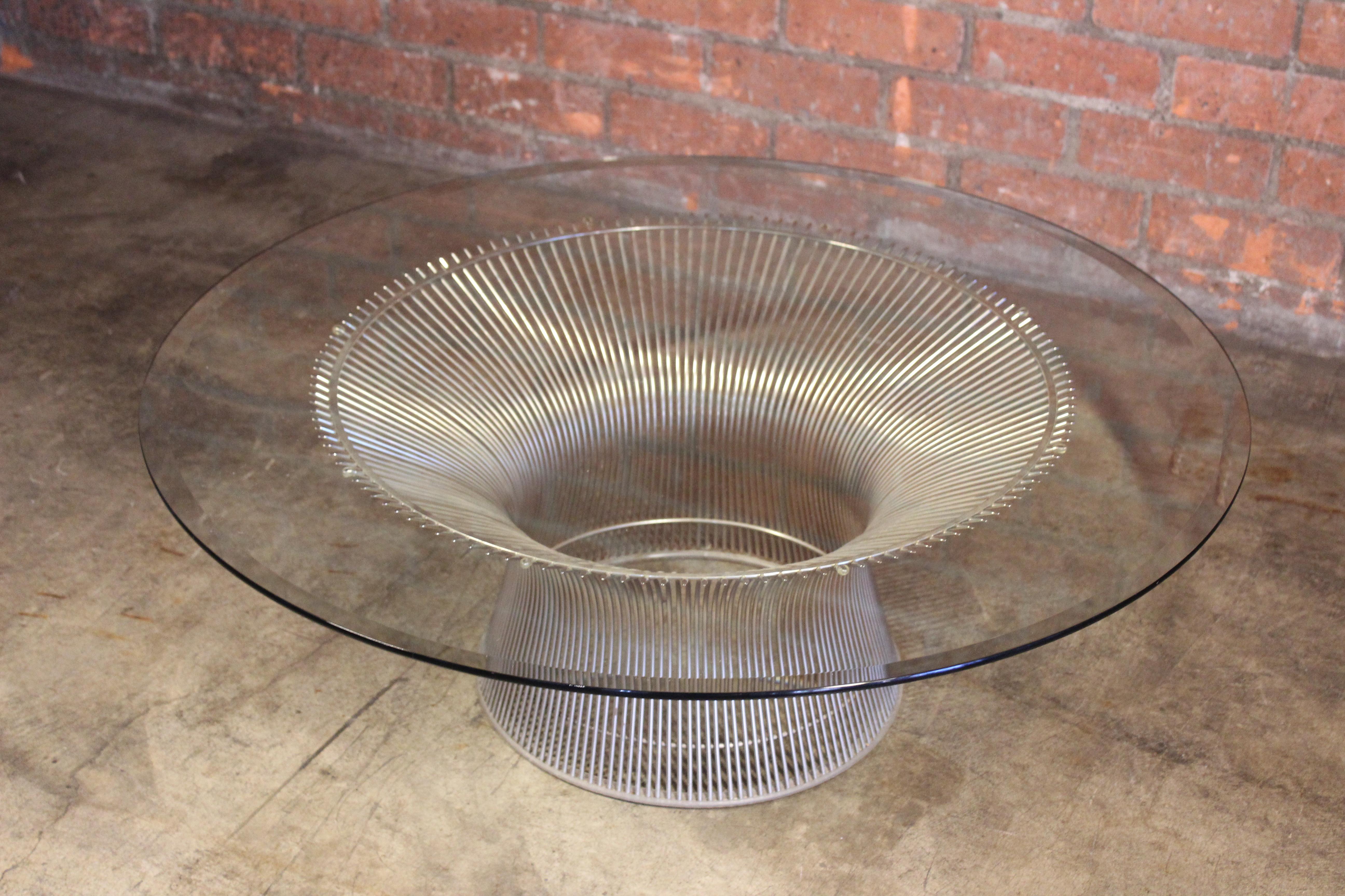 Mid-Century Modern Coffee Table by Warren Platner for Knoll, 1970s