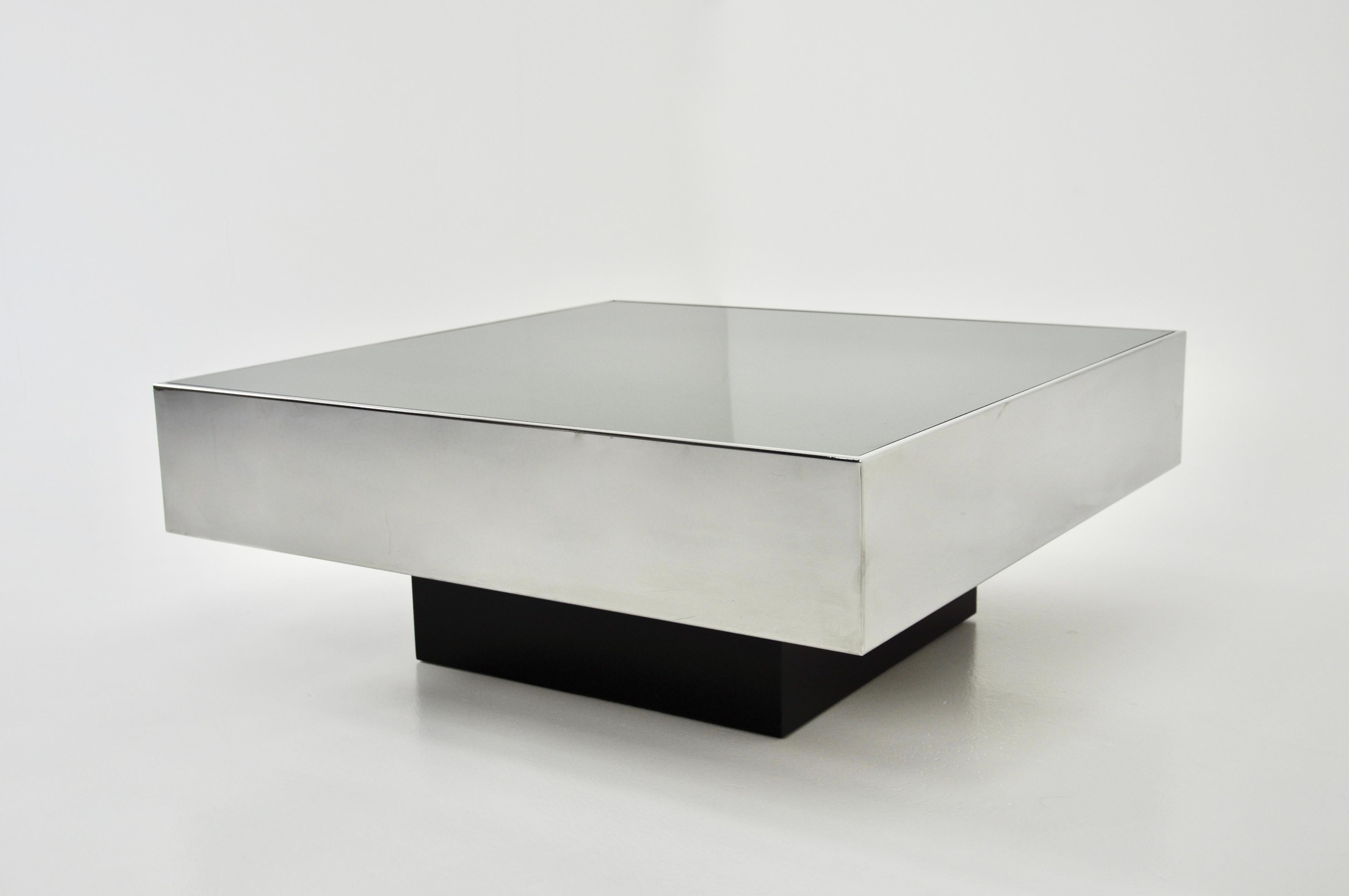 Late 20th Century Coffee Table by Willy Rizzo for Cidue, 1970s