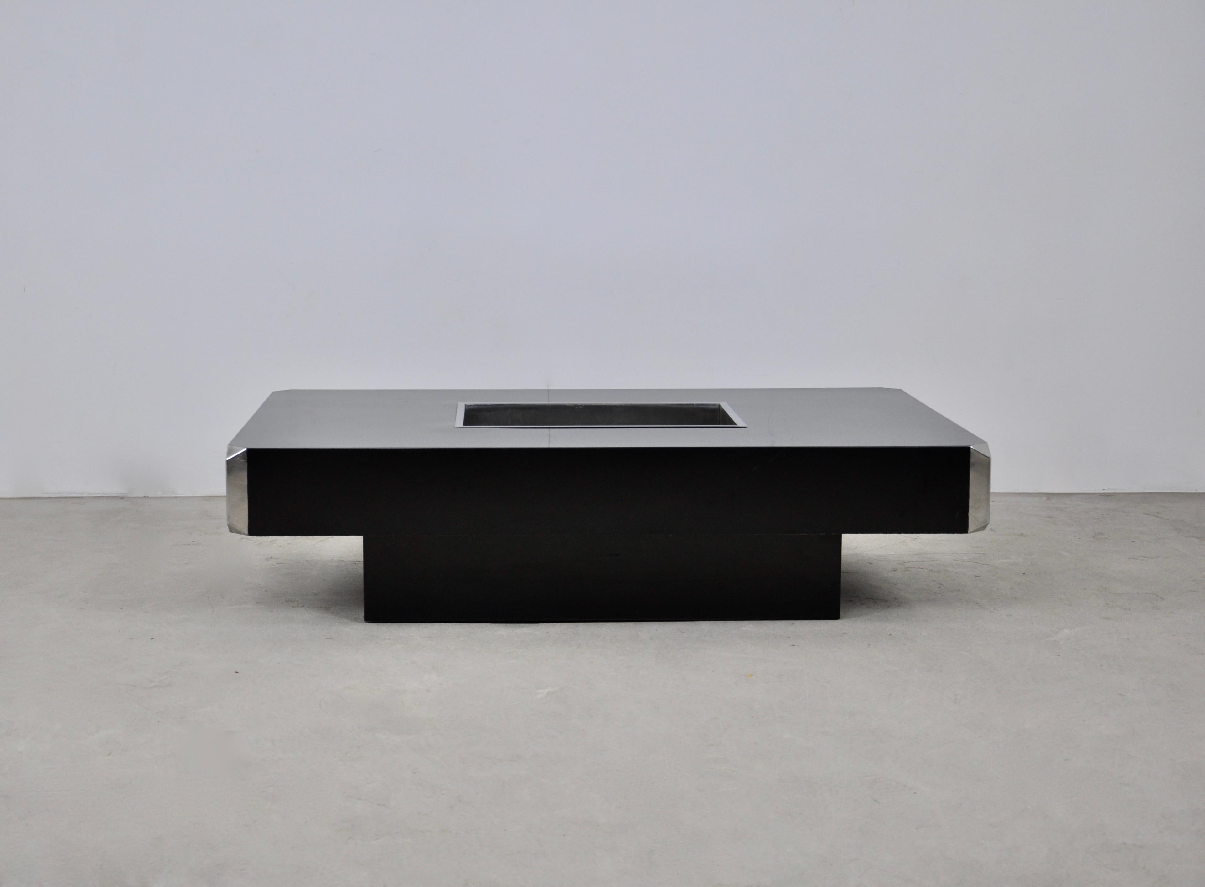 Italian Coffee Table by Willy Rizzo for Mario Sabot, 1970s