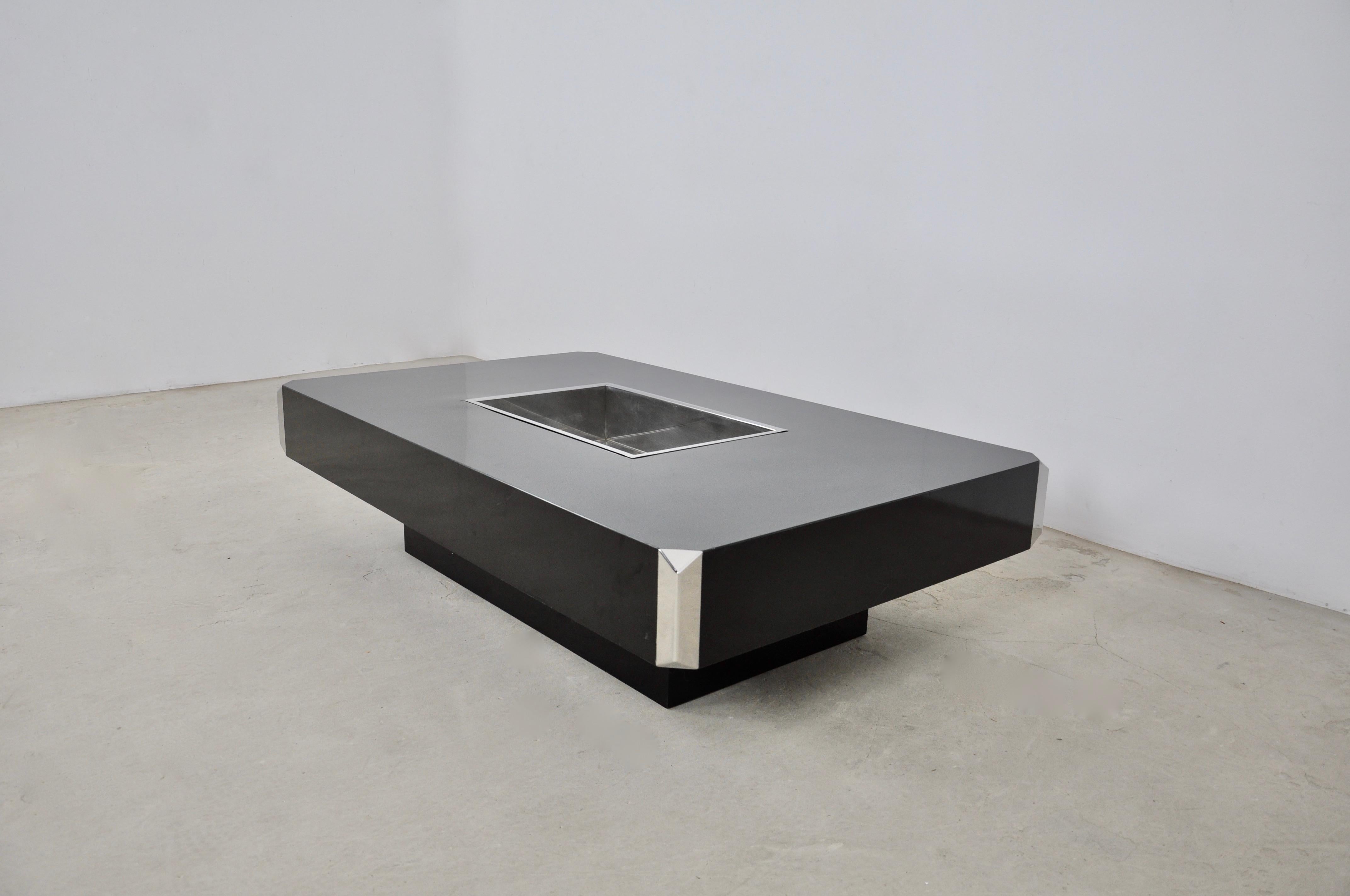 Late 20th Century Coffee Table by Willy Rizzo for Mario Sabot, 1970s