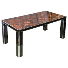 Coffee Table by Willy Rizzo for Mario Sabot, Italy, 1970s