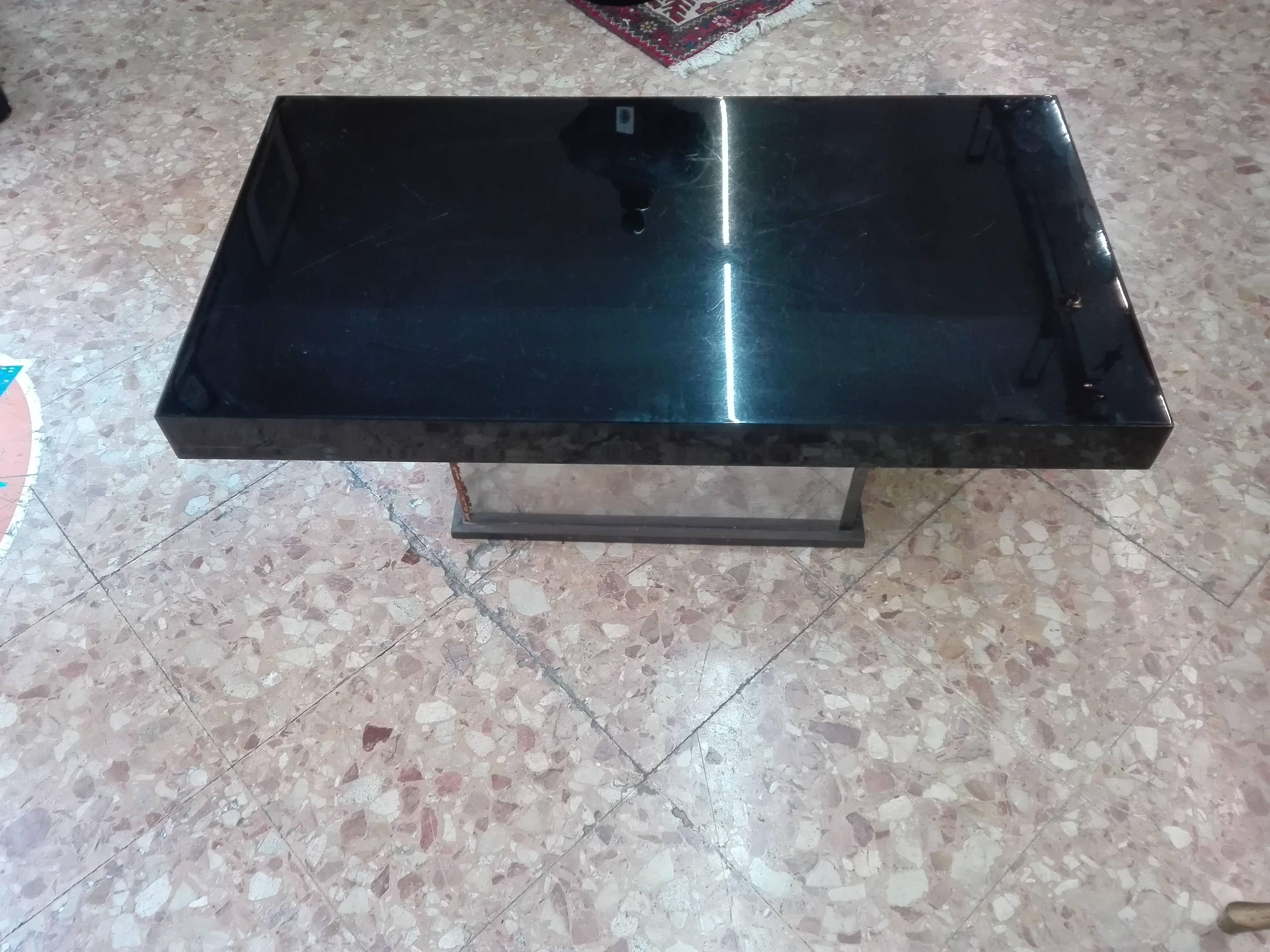 Late 20th Century Coffee Table by Willy Rizzo, Italy For Sale