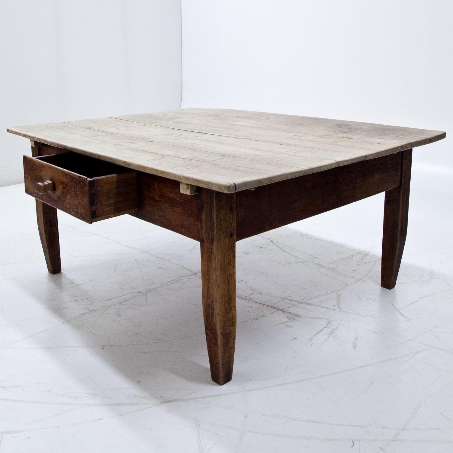 Maple Coffee Table, circa 1820