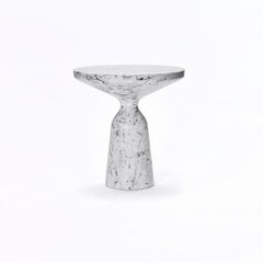Coffee table ClassiCon Bell Side Table Marble design Sebastian Herkner-Carrara