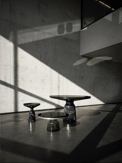 Coffee table ClassiCon Bell Side Table Marble design Sebastian Herkner-Marquina