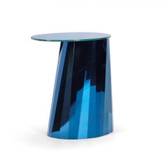Coffee table ClassiCon Pli Side Table High Design Victoria Wilmotte - Blue